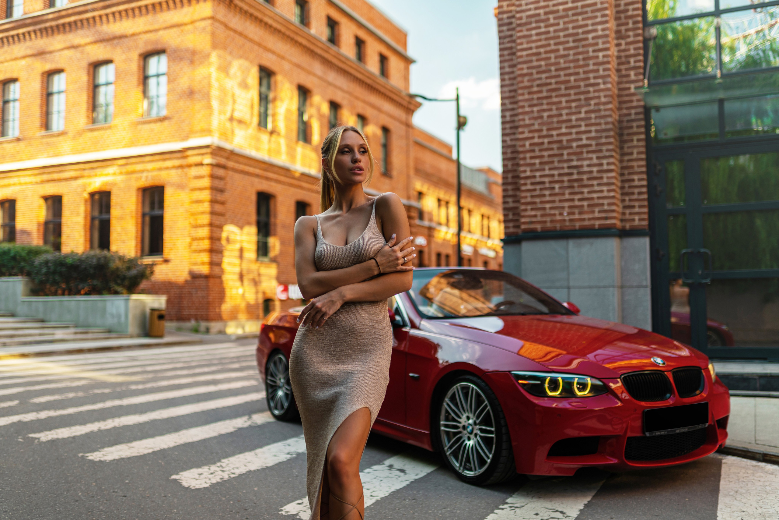 Arina x BMW. Автомобильный фотограф в Москве | Базилев Александр