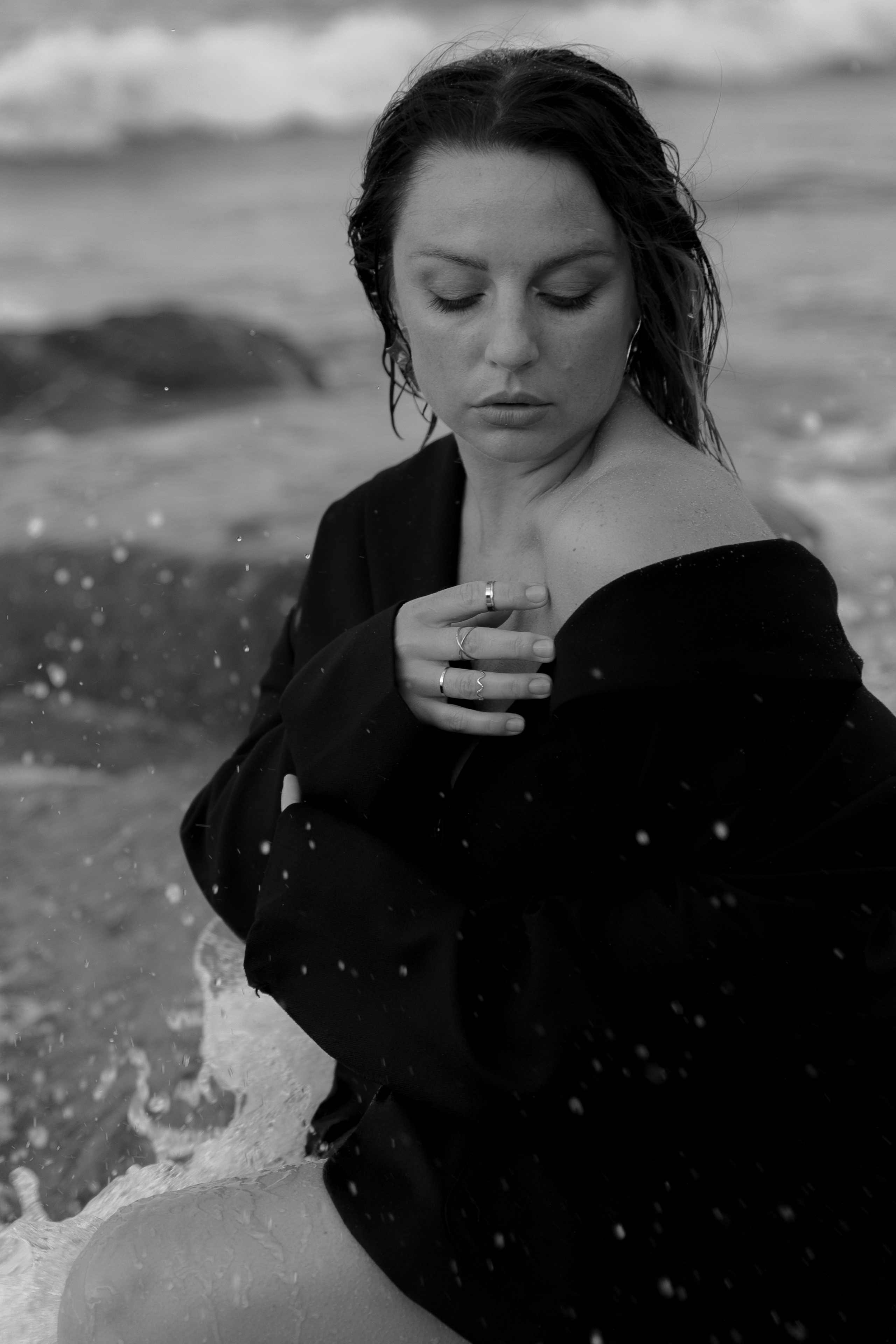 Съёмка на море. Свадебный фотограф Калининград