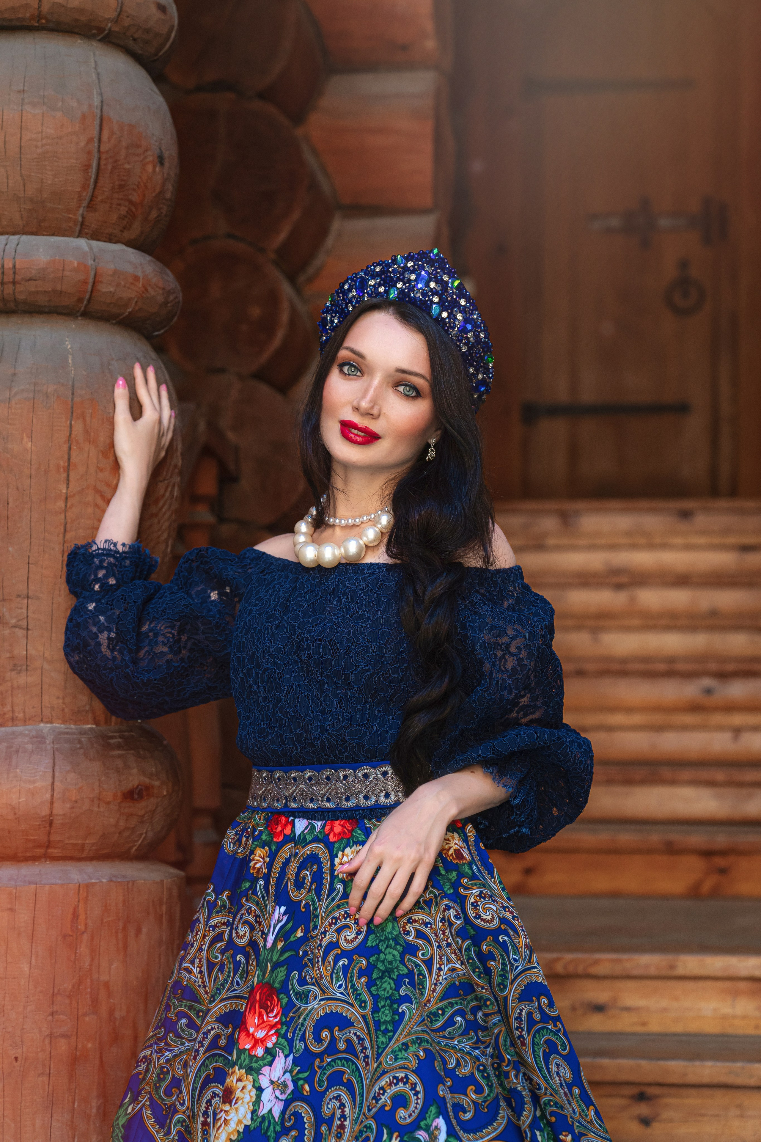 Стилизованная фотосессия для ценителей русского народного стиля. Трубинова Екатерина | Семейный фотограф | Москва