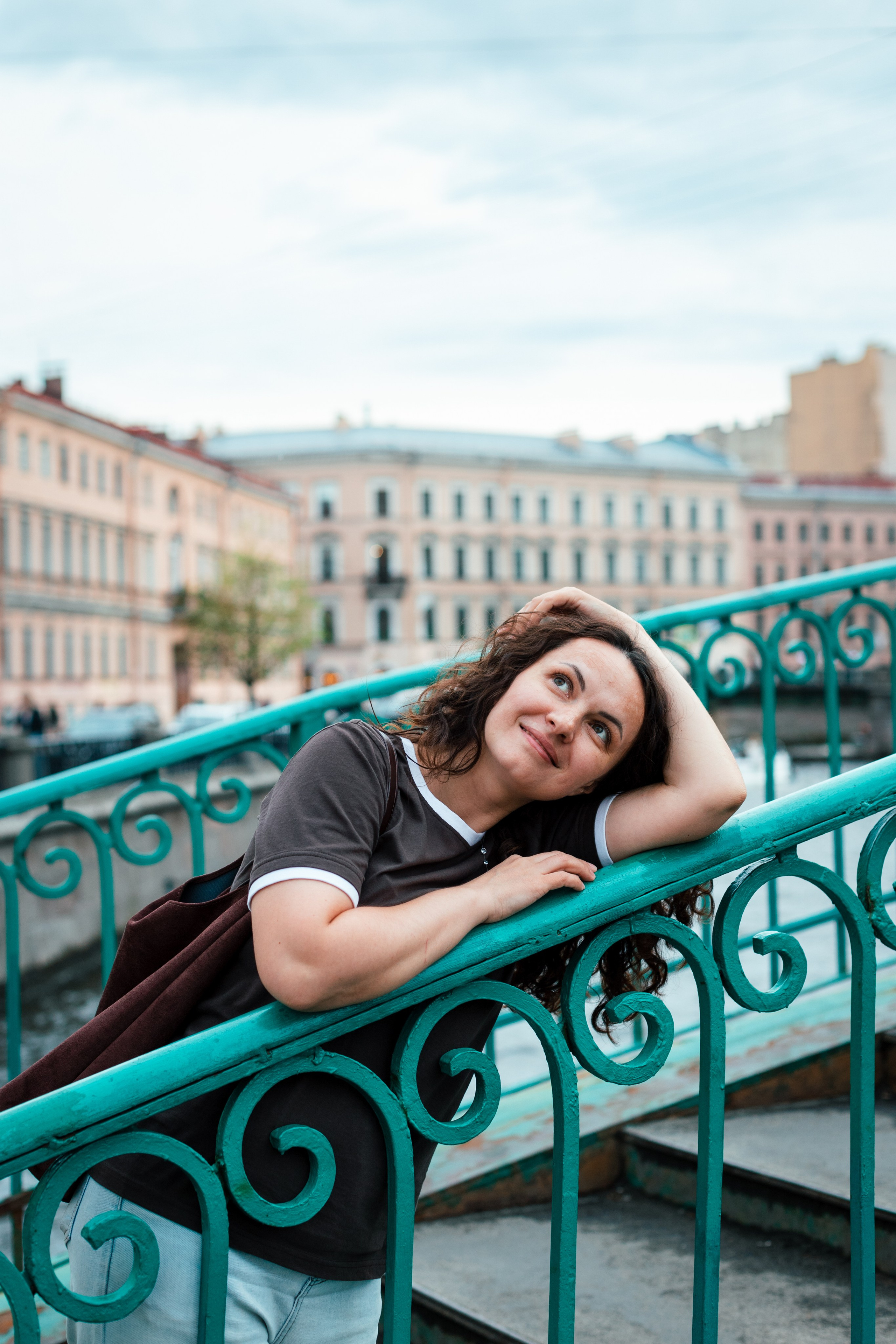 Фотопрогулка на Сенной для Кати. Портретный фотограф в Санкт-Петербурге Надежда Капранова