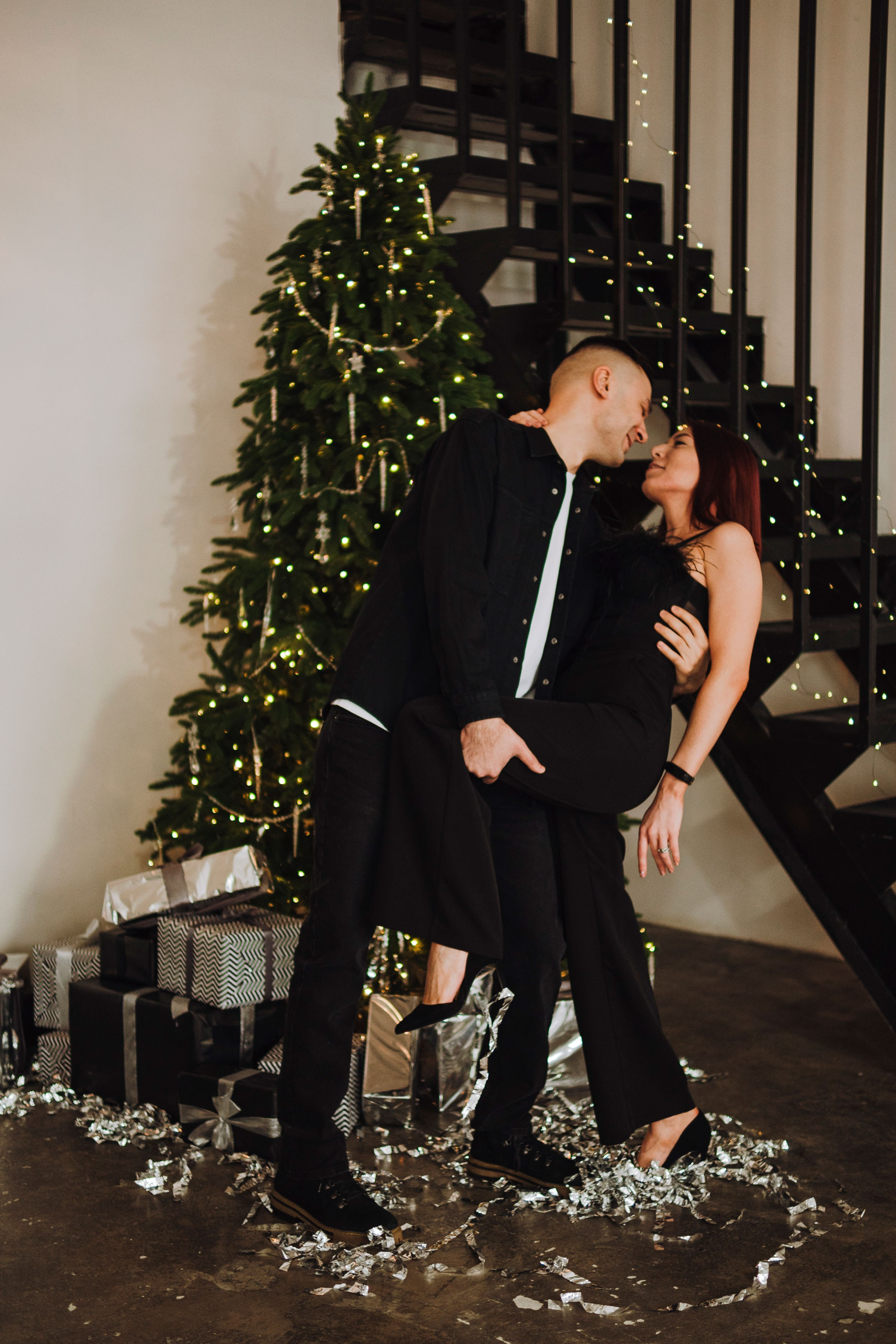 Новогодняя история Лёши и Лизы. Семейный и детский фотограф Анастасия Монченко