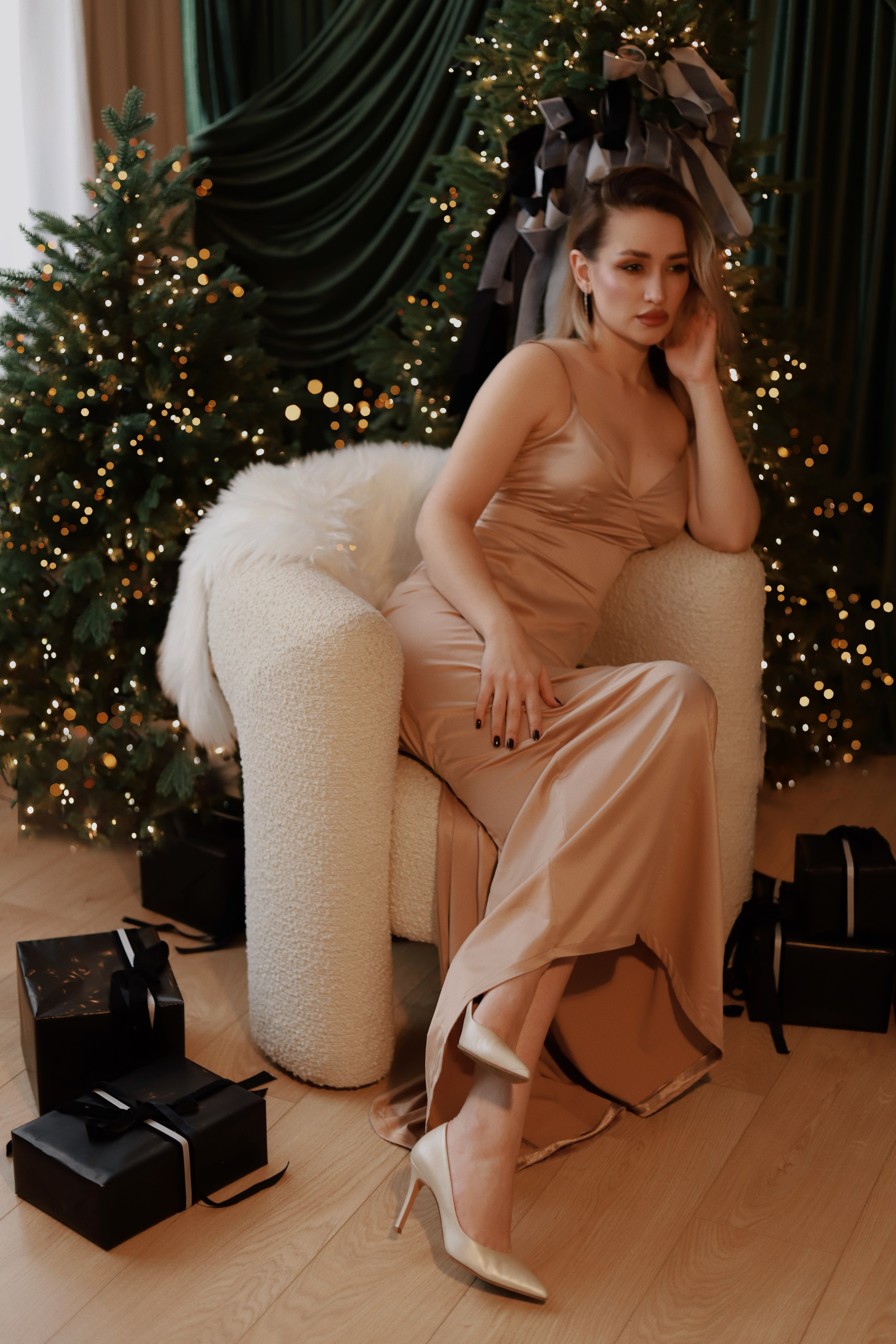 Новогодние. Семейный фотограф, женский портрет в Ставрополе