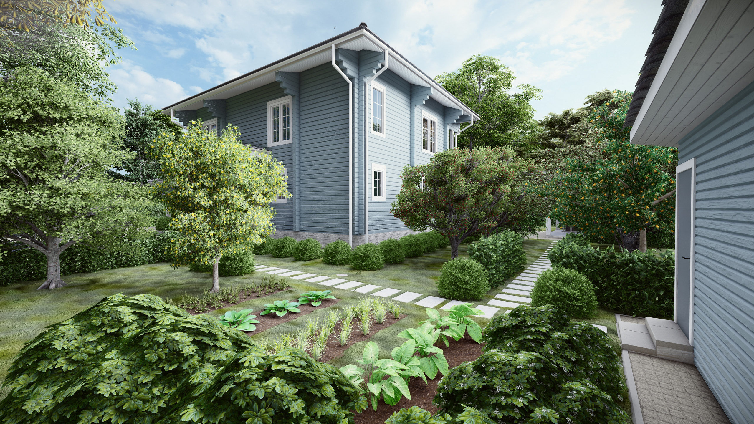 Ландшафтный дизайн. Студия архитектуры и дизайна AR.CHITECT.OR