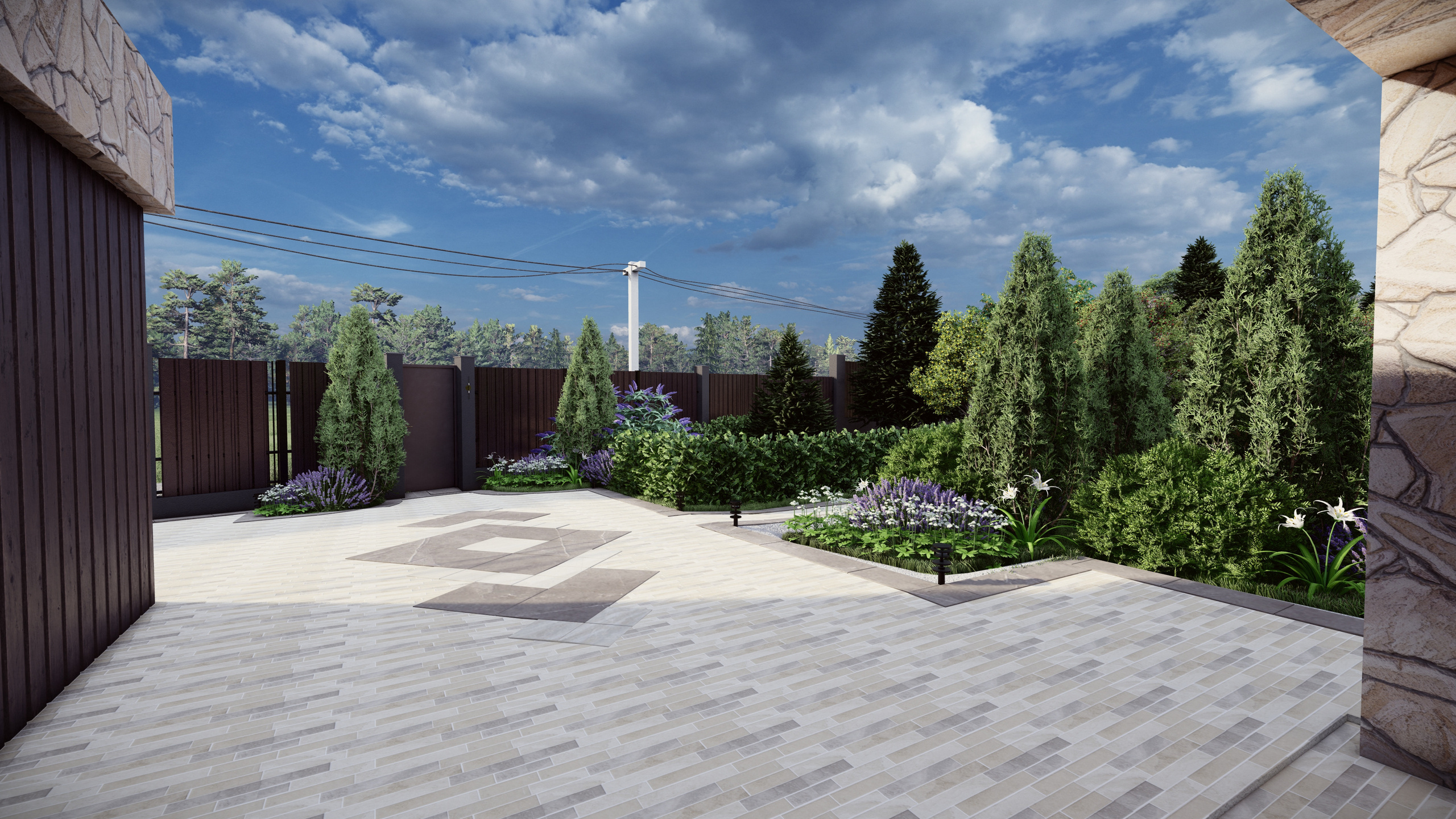 Ландшафтный дизайн. Студия архитектуры и дизайна AR.CHITECT.OR