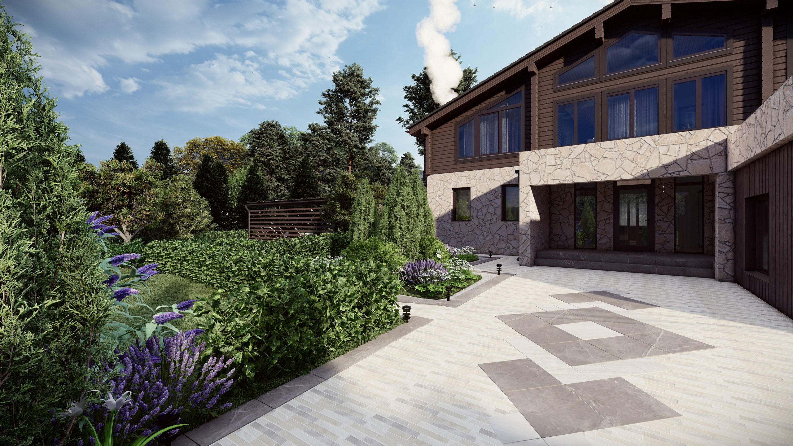 Ландшафтный дизайн. Студия архитектуры и дизайна AR.CHITECT.OR