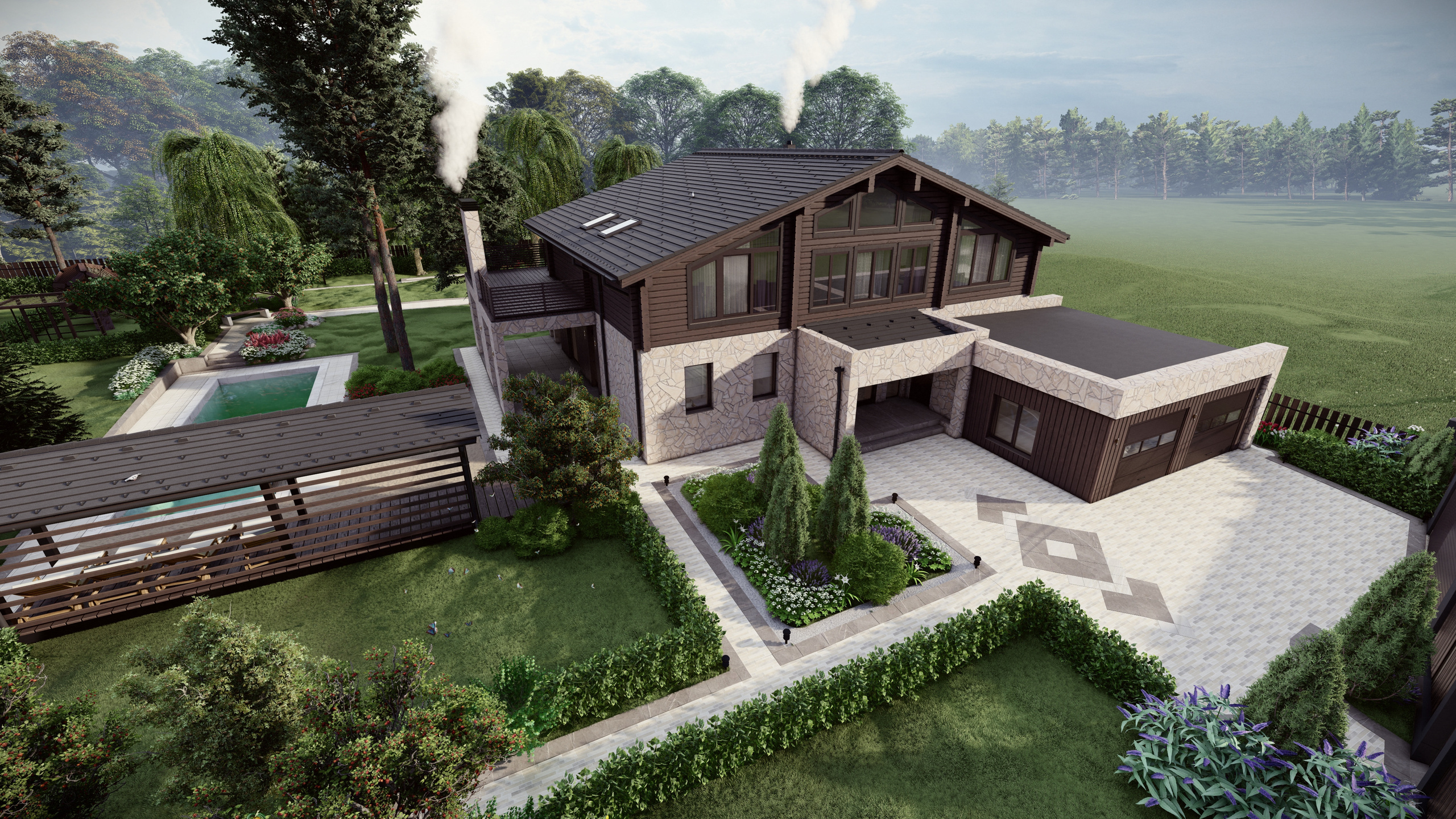 Ландшафтный дизайн. Студия архитектуры и дизайна AR.CHITECT.OR