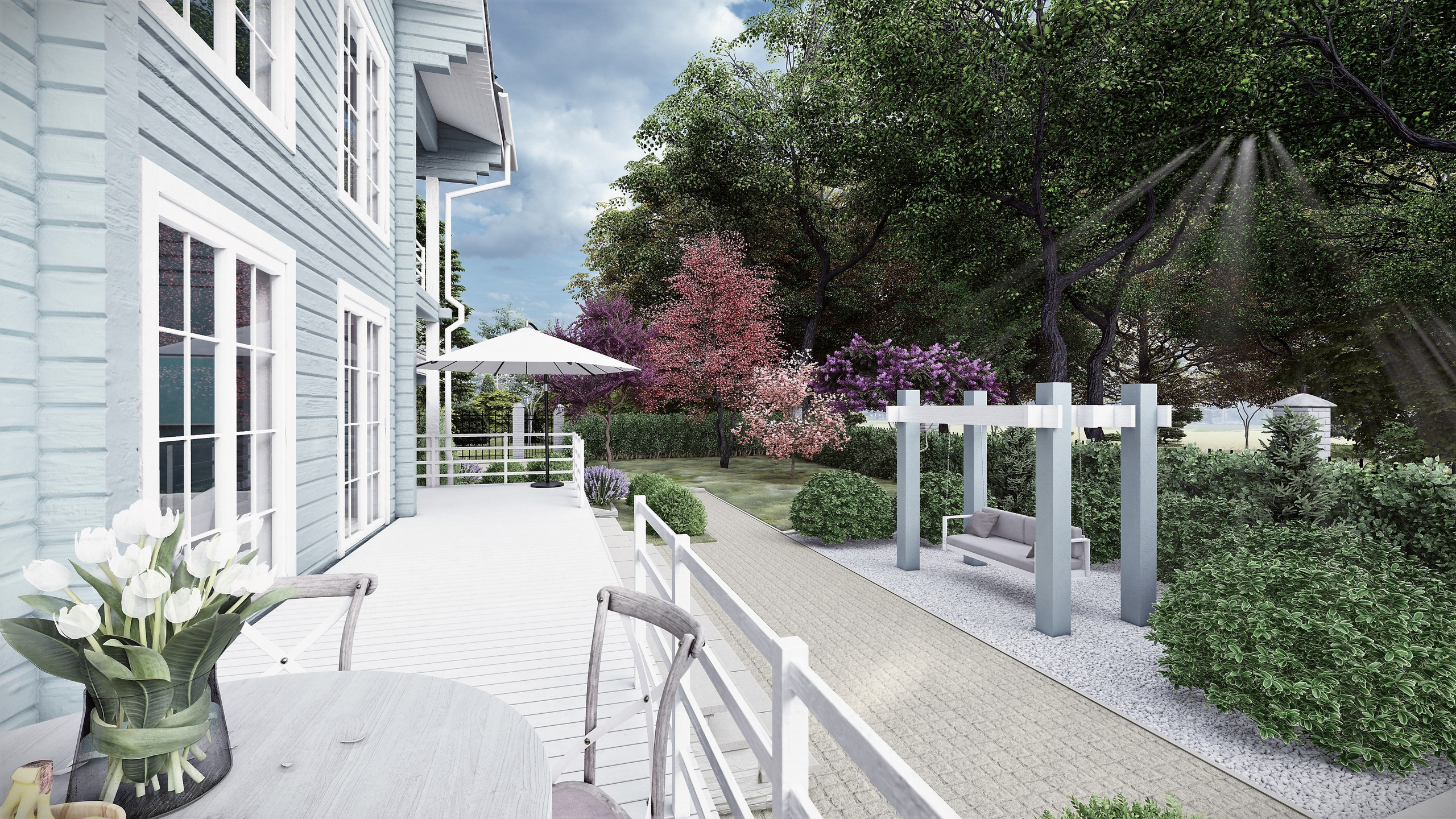 Ландшафтный дизайн. Студия архитектуры и дизайна AR.CHITECT.OR