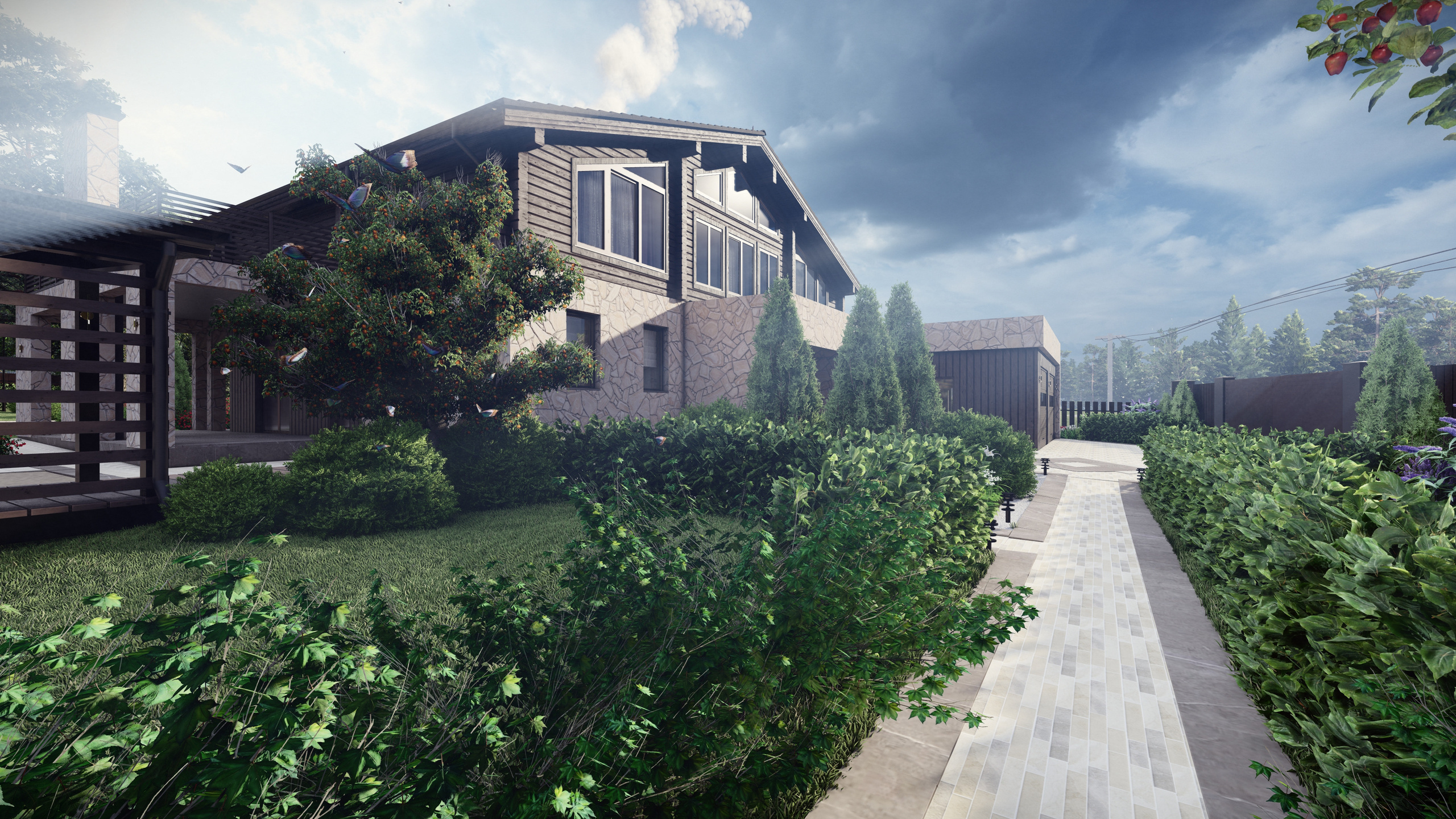 Ландшафтный дизайн. Студия архитектуры и дизайна AR.CHITECT.OR