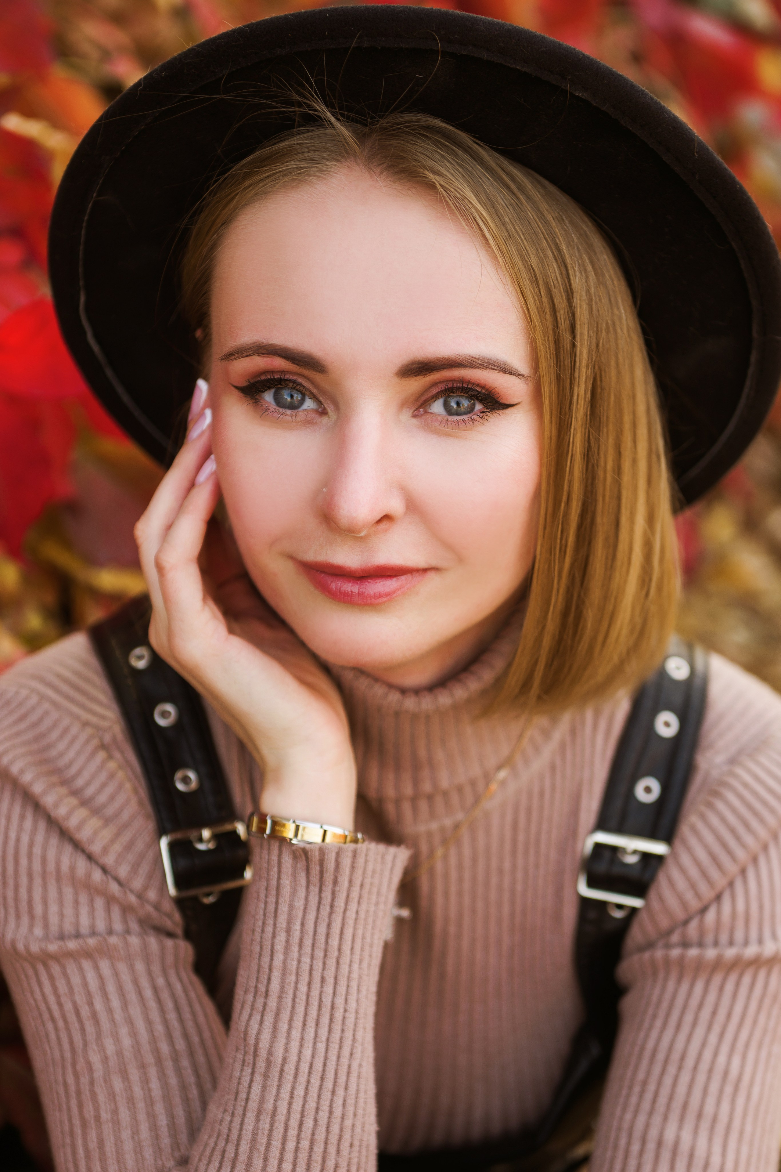 Прогулка с лисой. Фотограф Кристина Гришина Рязань