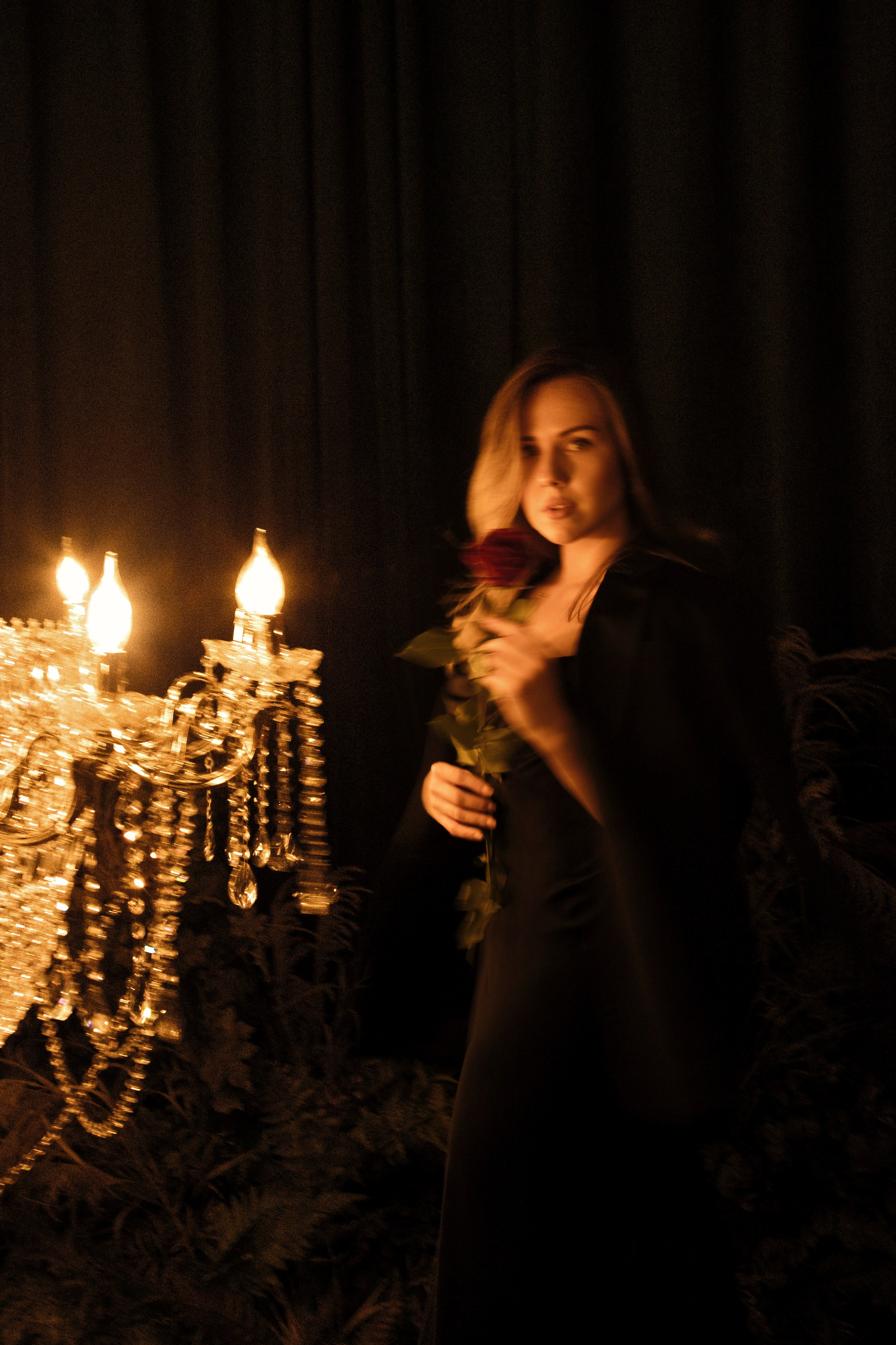 Женская фотосессия в фотостудии. Профессиональный фотограф в Москве