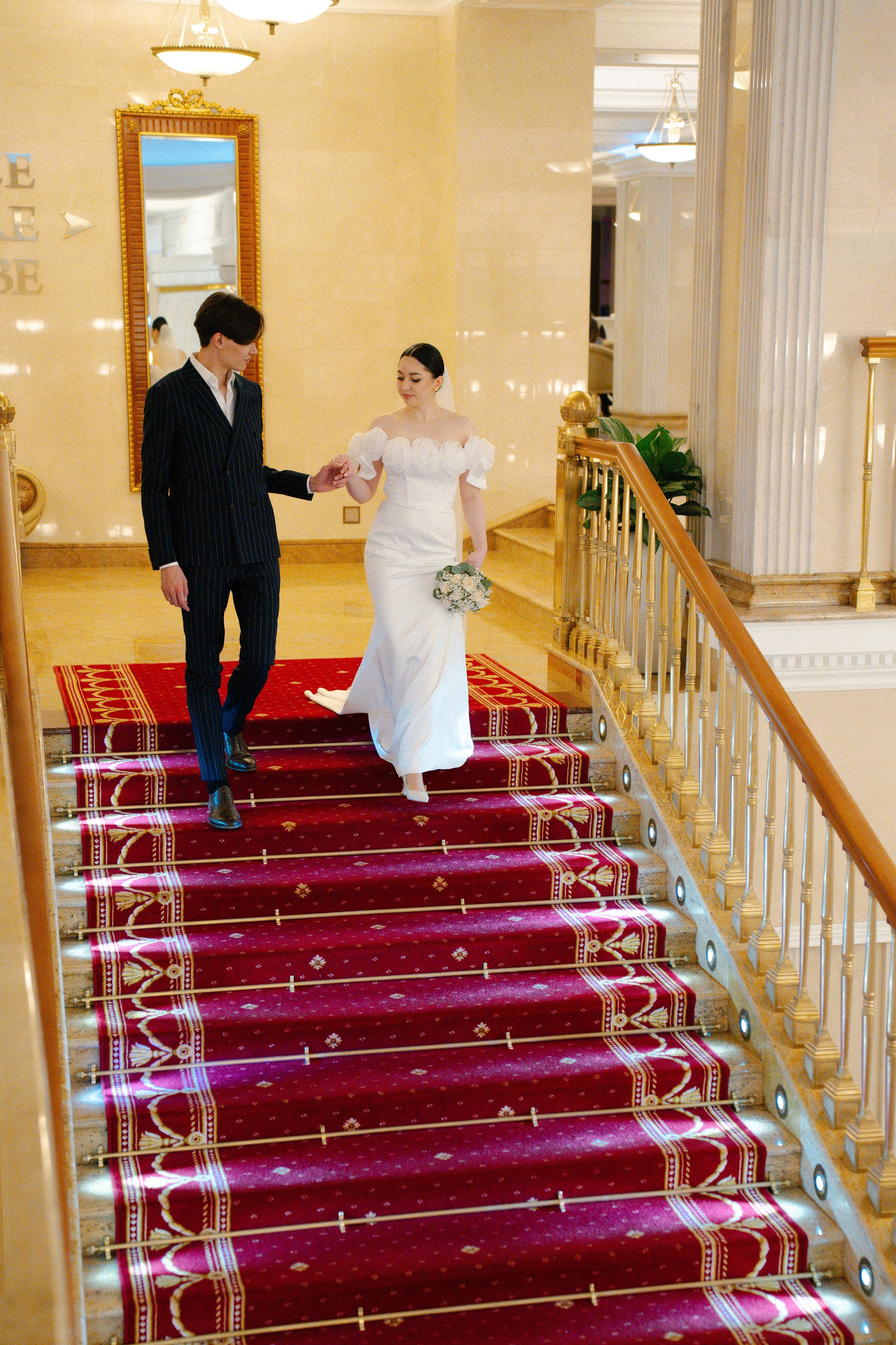 Свадебная фотосессия в гостинице Украина