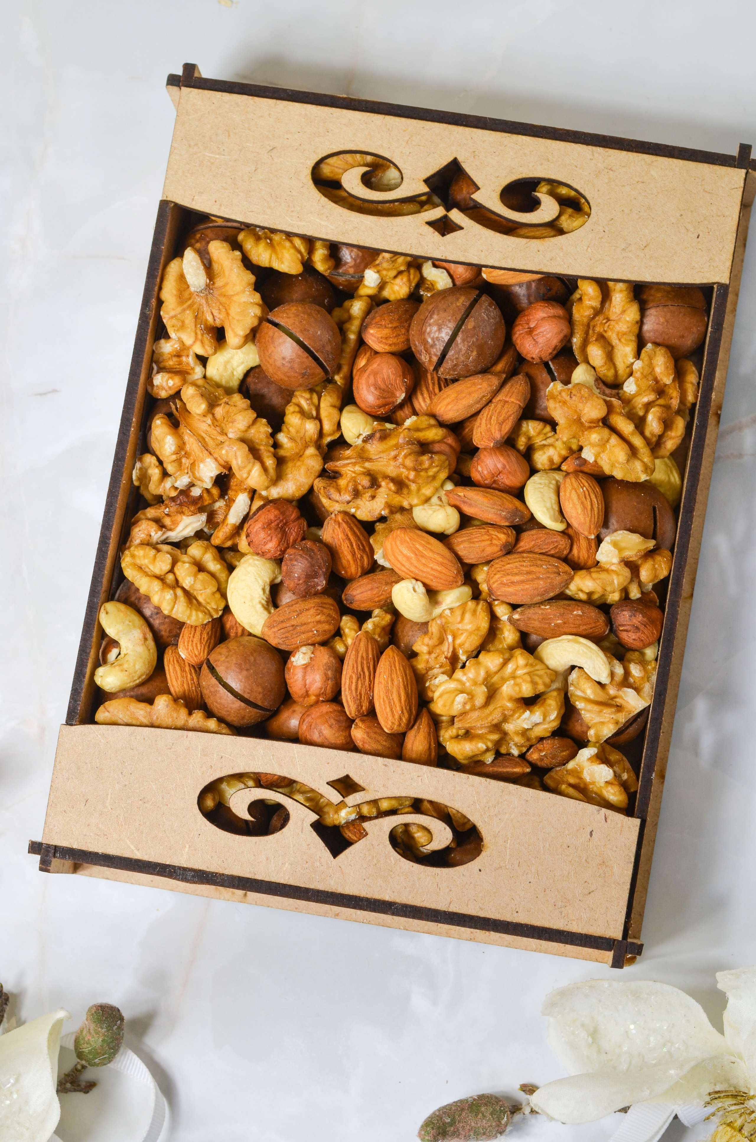 Орехи в упаковке. Сайт фотографа Алии Фаттах