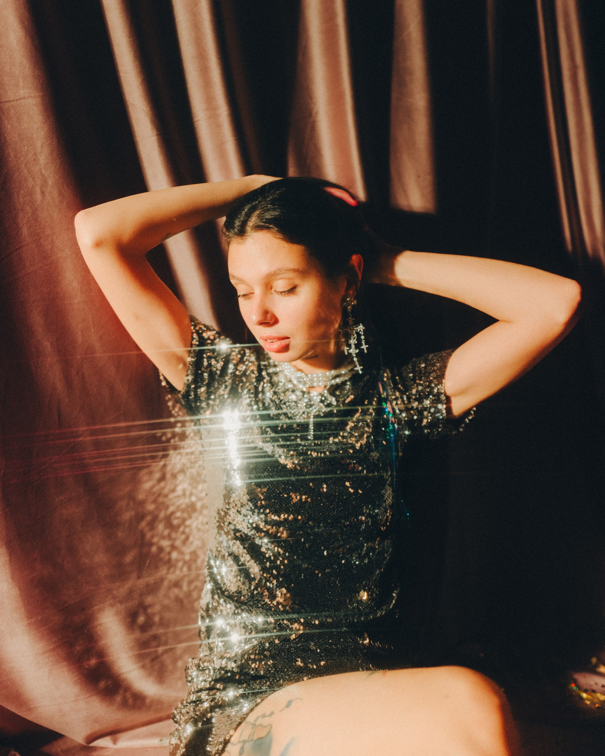 Тася «Новый Год». Никита Линейцев — индивидуальный портретный фотограф в Москве и Иркутске