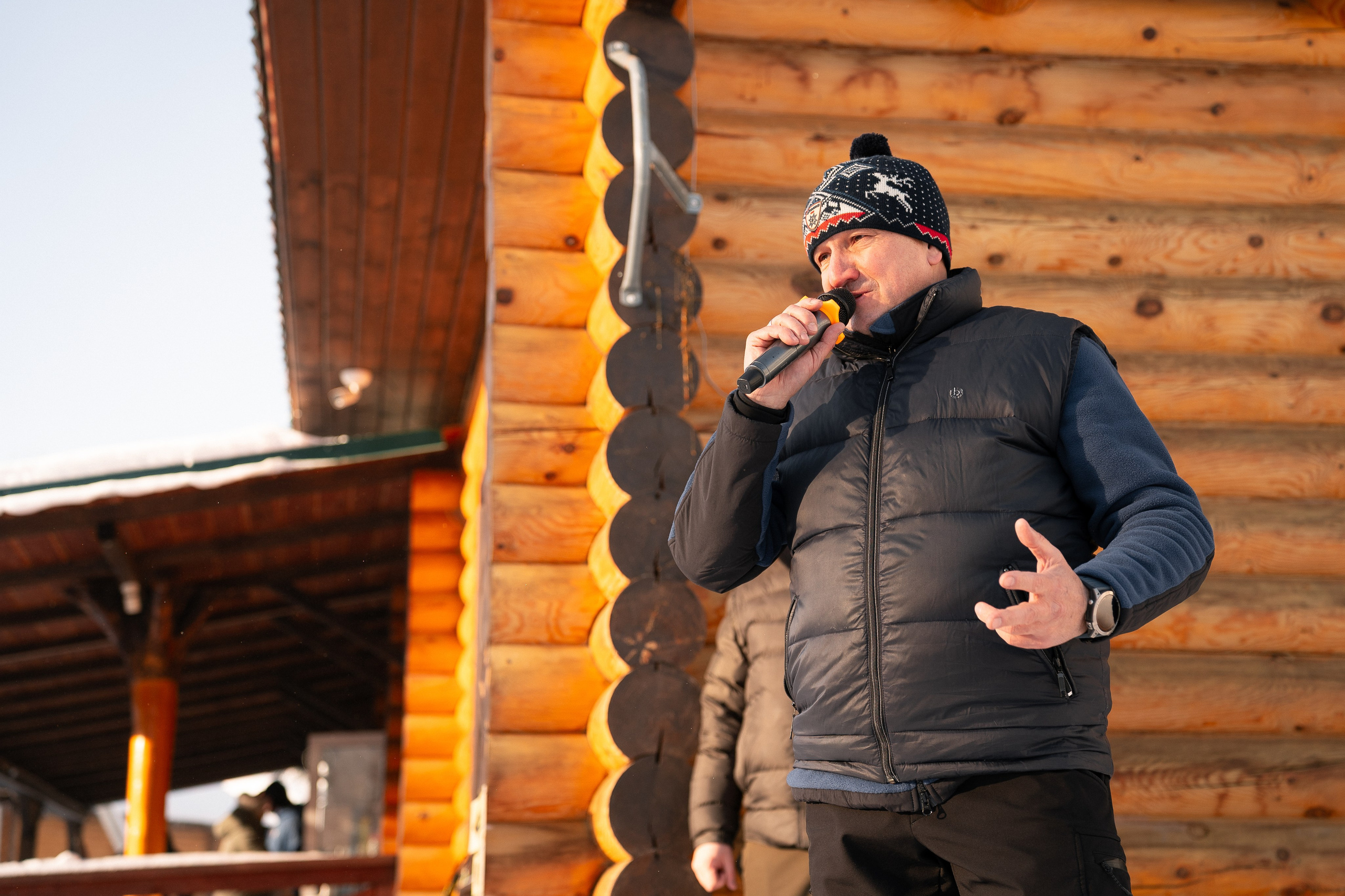 Открытие лыжного сезона, ст. Тягун, 29.11.25. Олег Лукьянов — фотограф