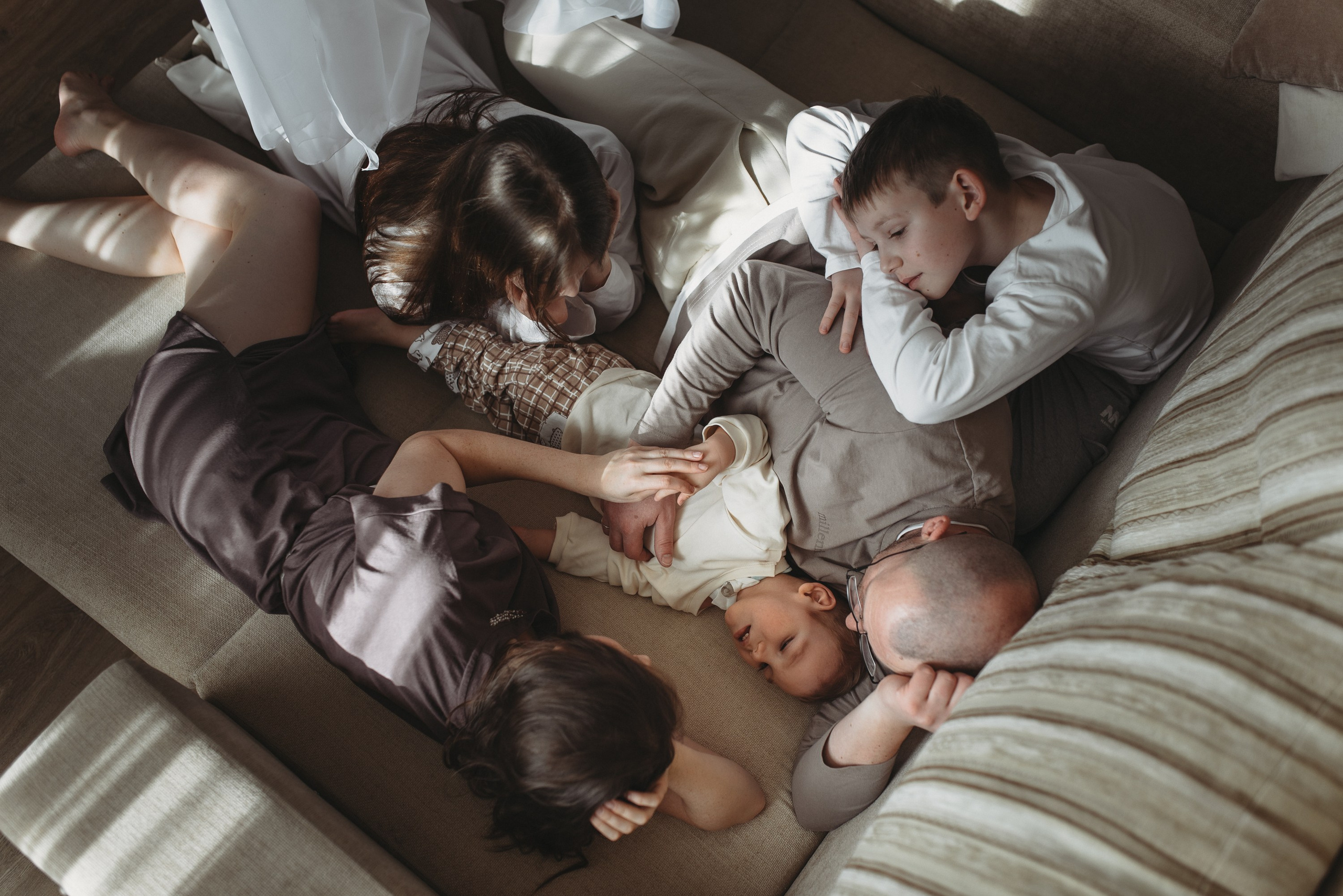 Богдан и его семья. Семейный и детский фотограф в Новосибирске и Краснообске — Анна Ким