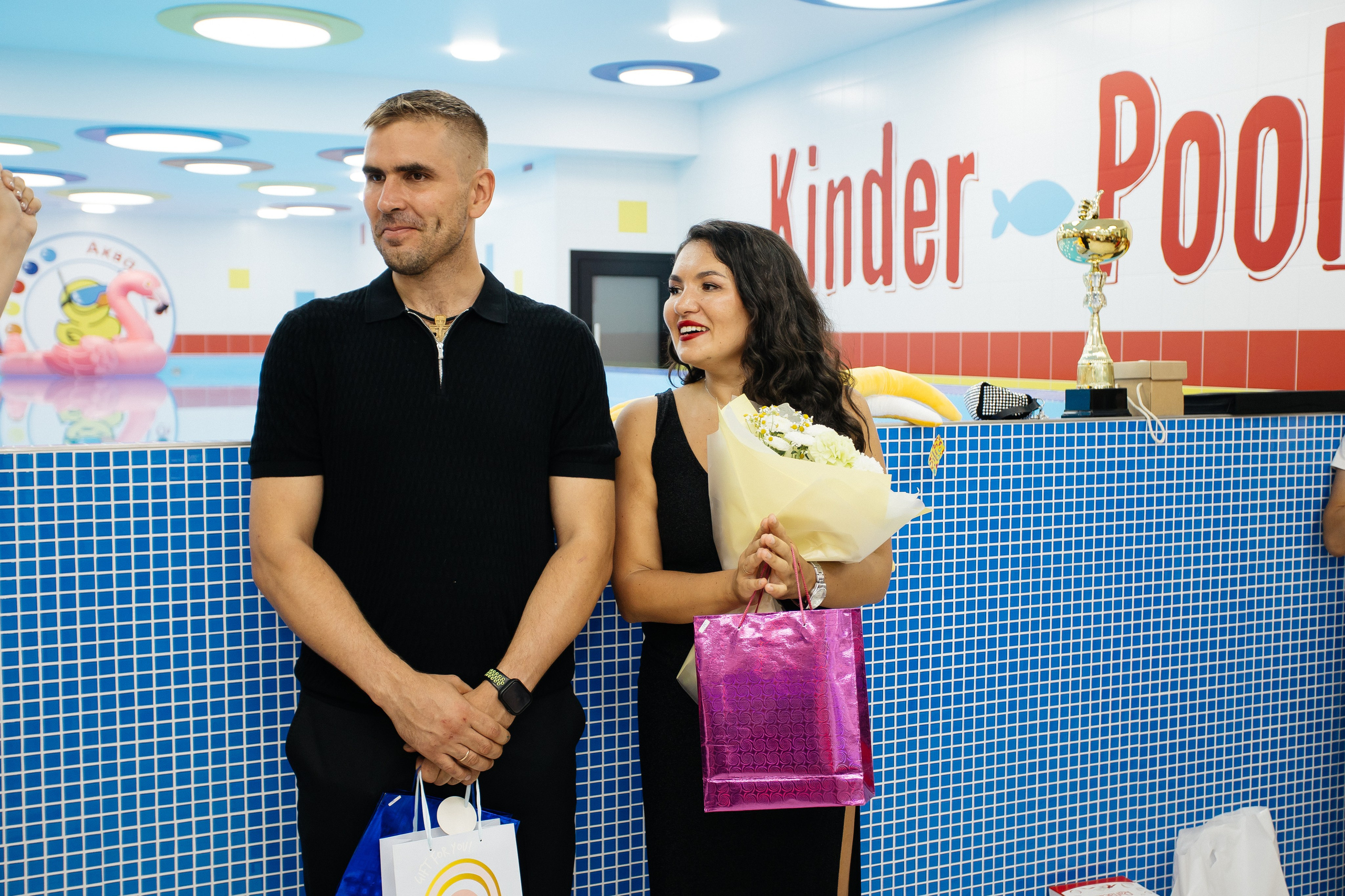 Открытие бассейна. Фотограф в Иркутске