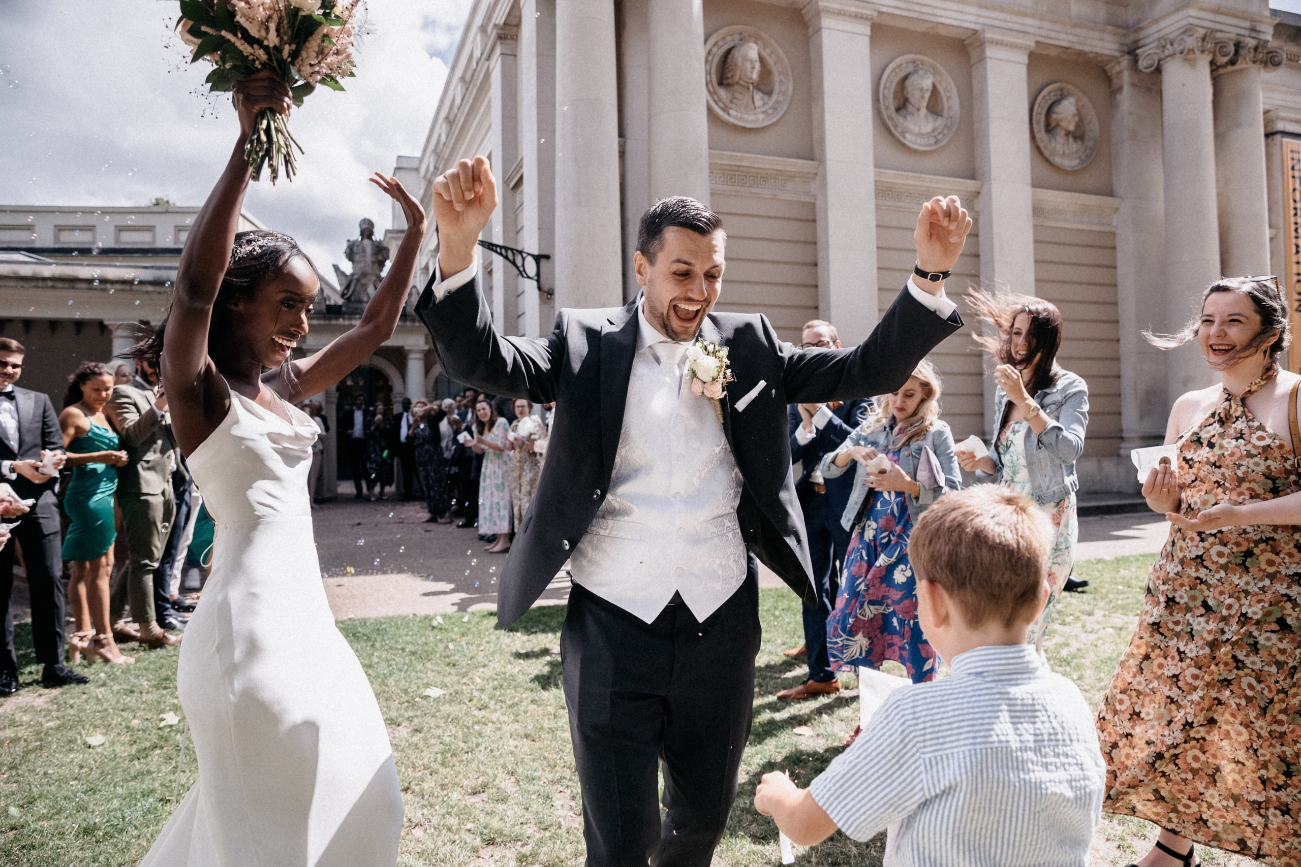Denise & Tobias at The Old Brewery, Greenwich. Moments Catchers — Wedding Photography & Video Duo in London