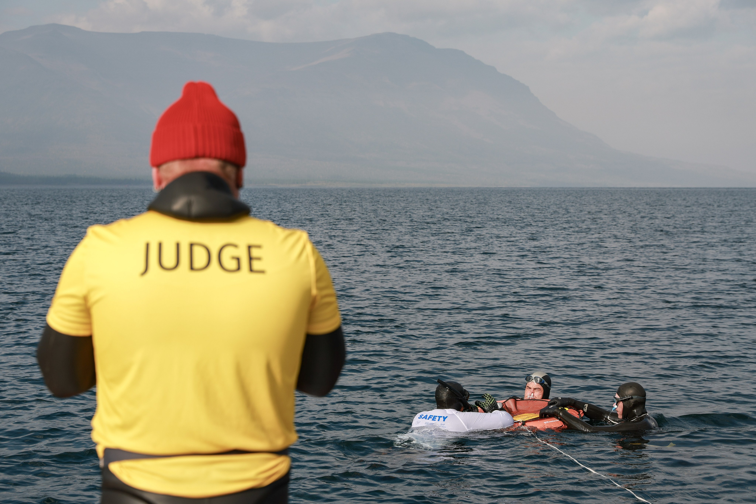 Фестиваль по фридайвингу «Глубина Путорана». Спортивный репортажный фотограф Казань Нафис Сиразетдинов