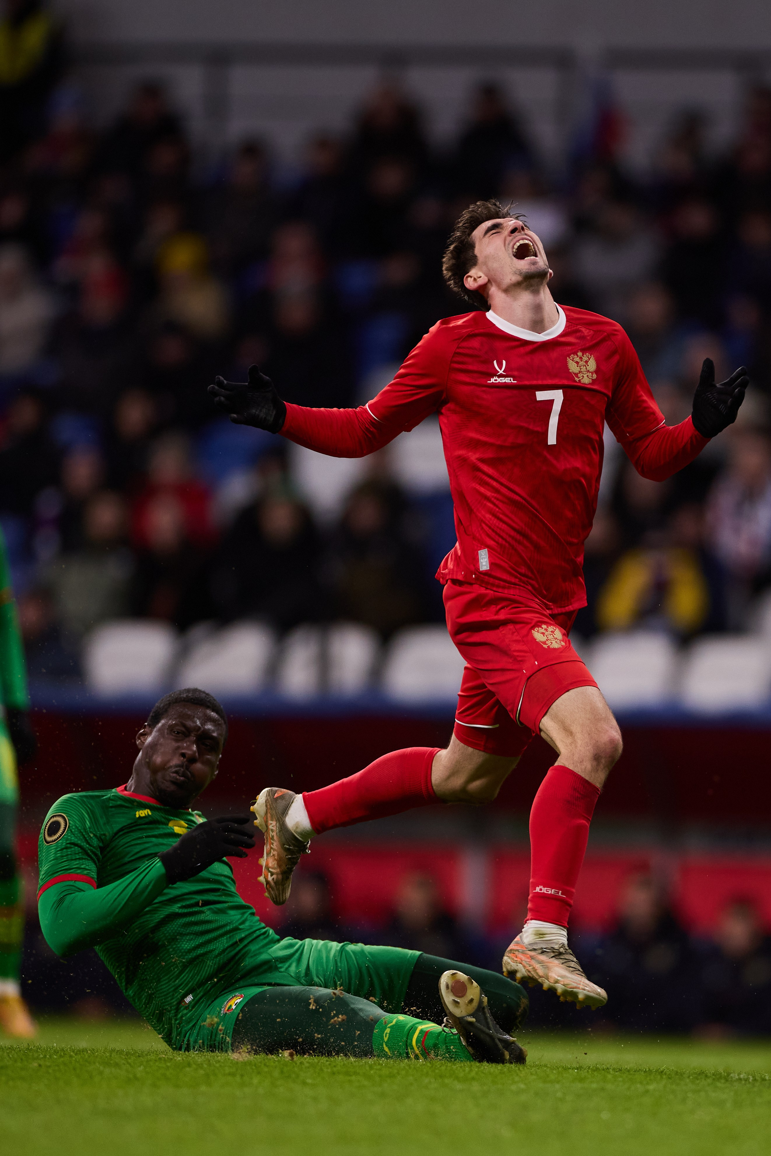 Товарищеский матч Сборная России — Сборная Гренады. Спортивный репортажный фотограф Казань Нафис Сиразетдинов