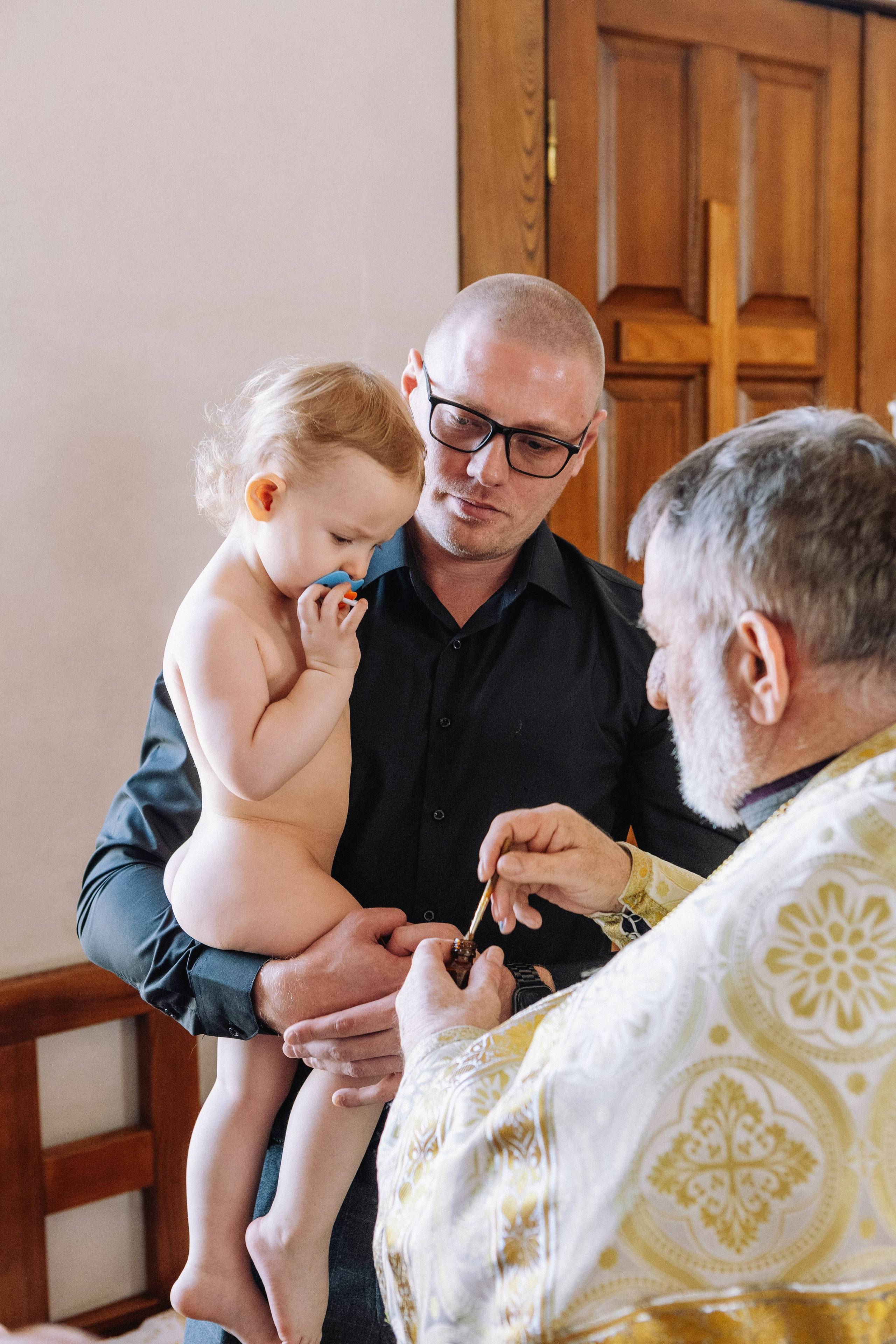 Крещение Артема и Полины. Фотограф в Курске Смирнов Евгений