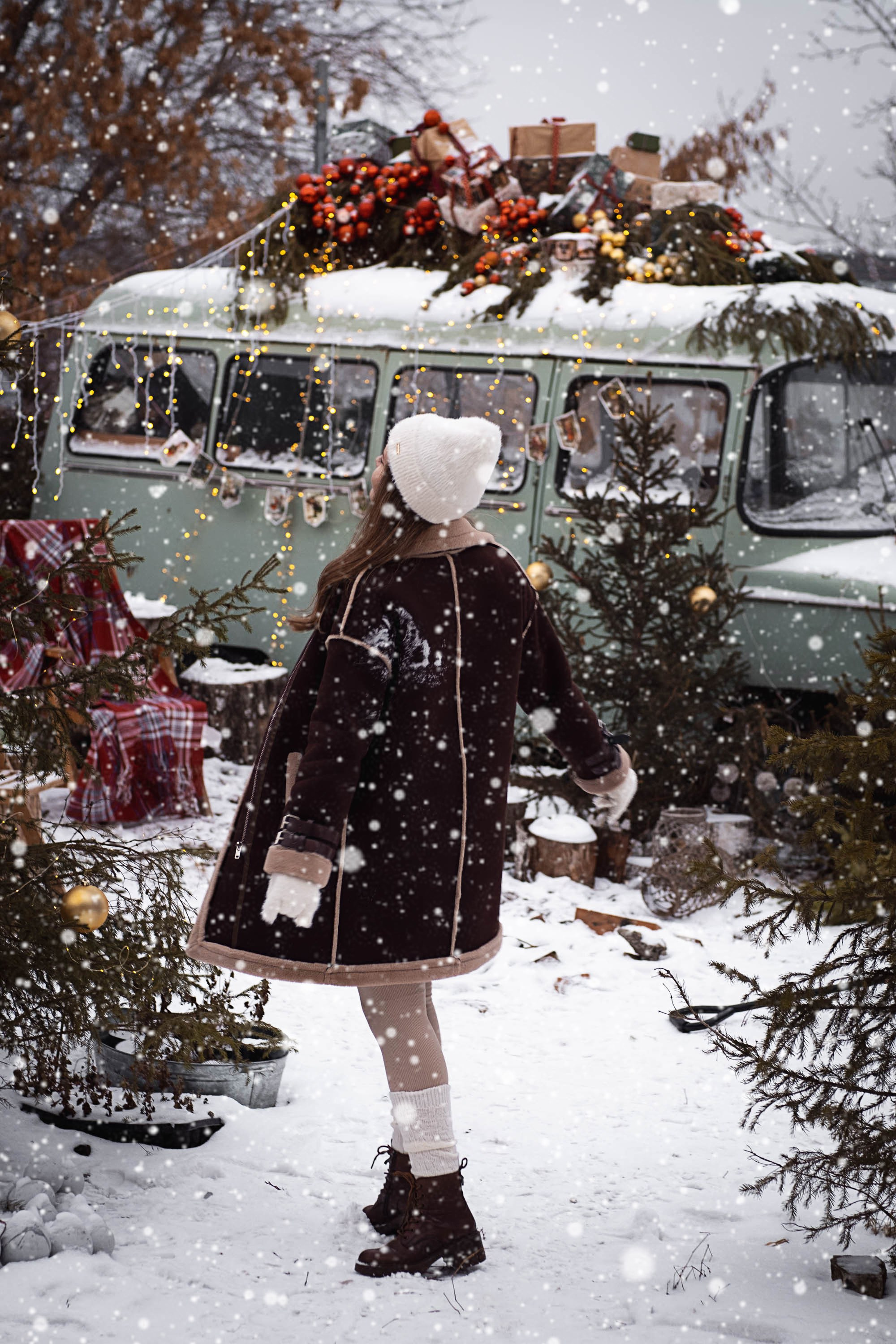 Новогодняя фотосъёмка для Юлии. Свадебный и семейный фотограф в Тюмени Екатерина Дубровина