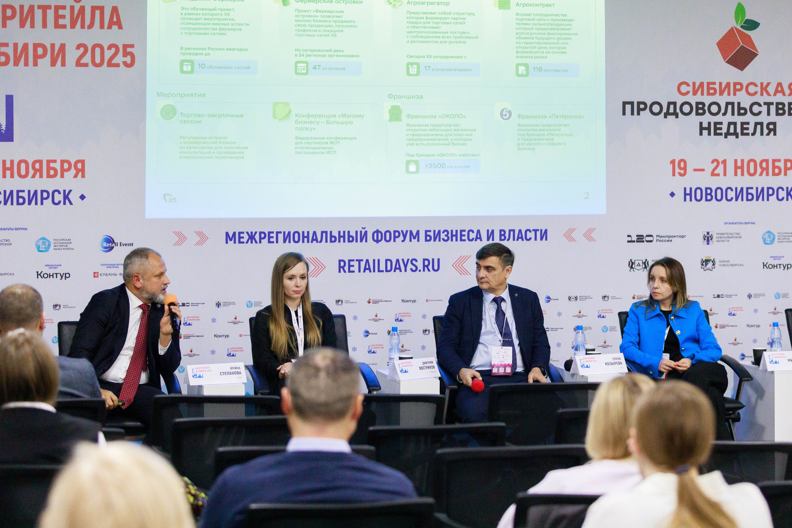 Дни ритейла в Сибири 2025 г. ЭКСПО. Репортажный фотограф в Новосибирске Алена Помазунова