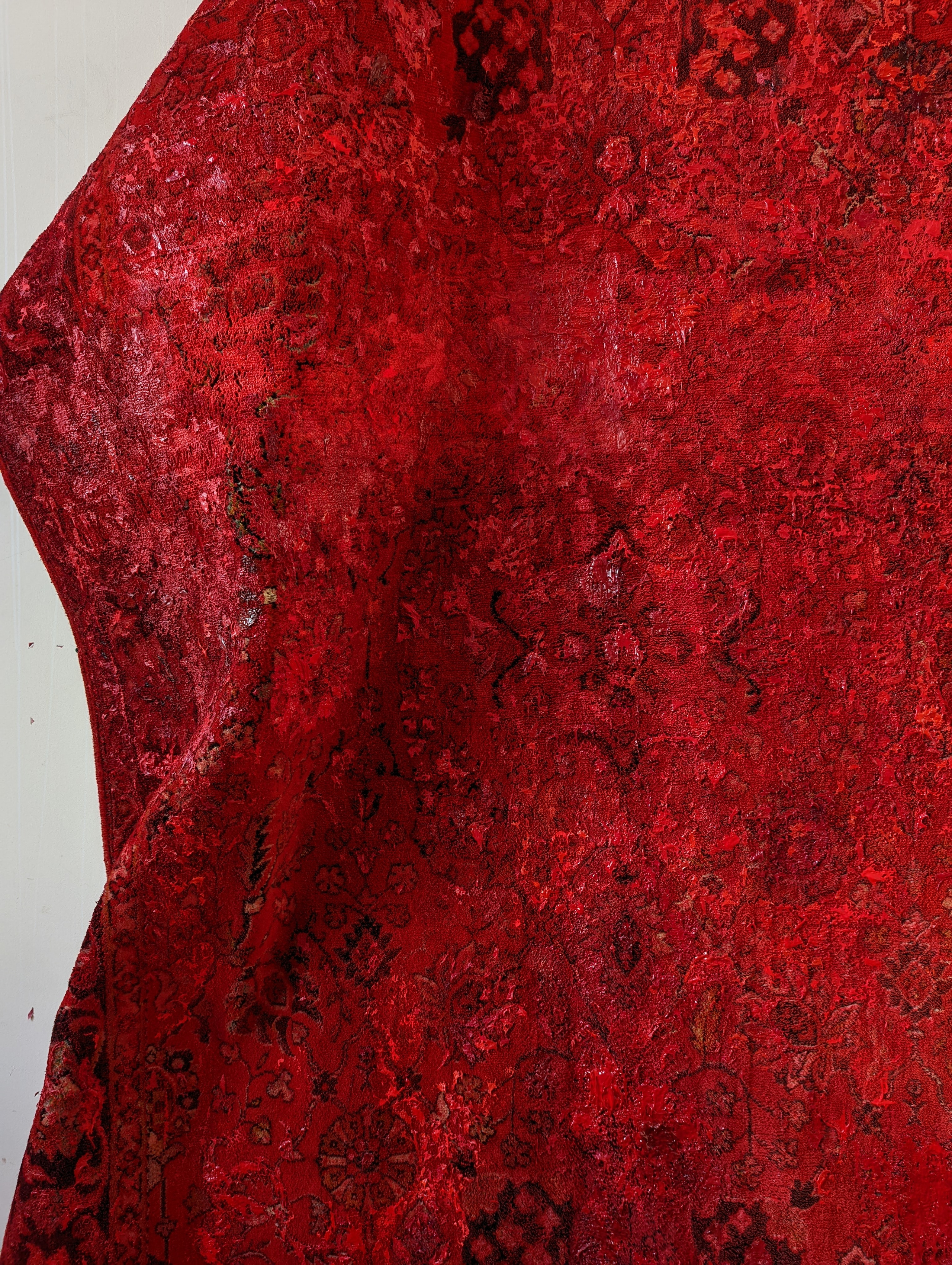 Red Ibis. Ruzanna Teterina artist, St.Petersburg, Russia