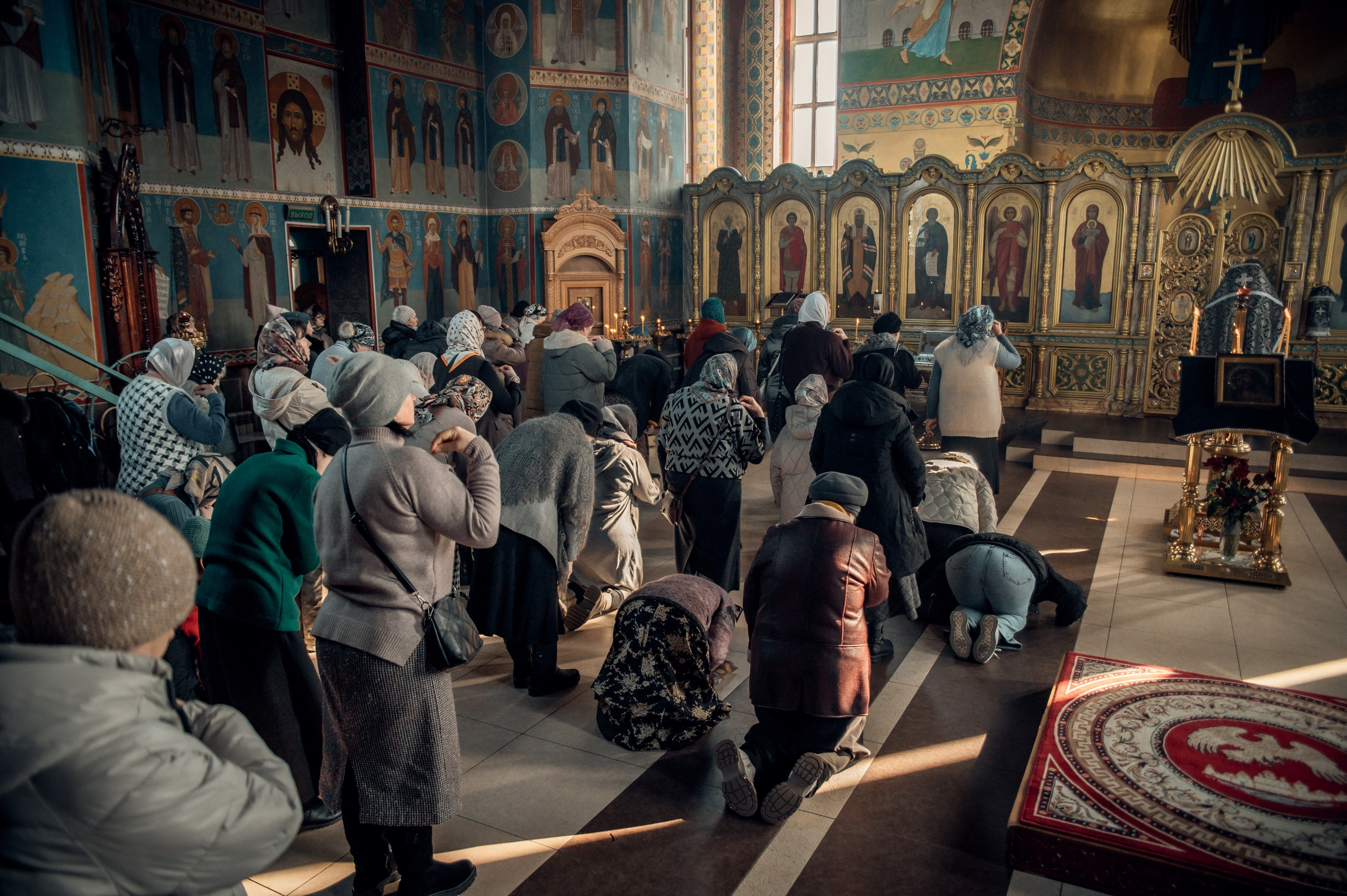 Преждеосвящение Даров. Храм Серафима Саровского. Церковный, семейный и репортажный фотограф Волгоград, Волжский