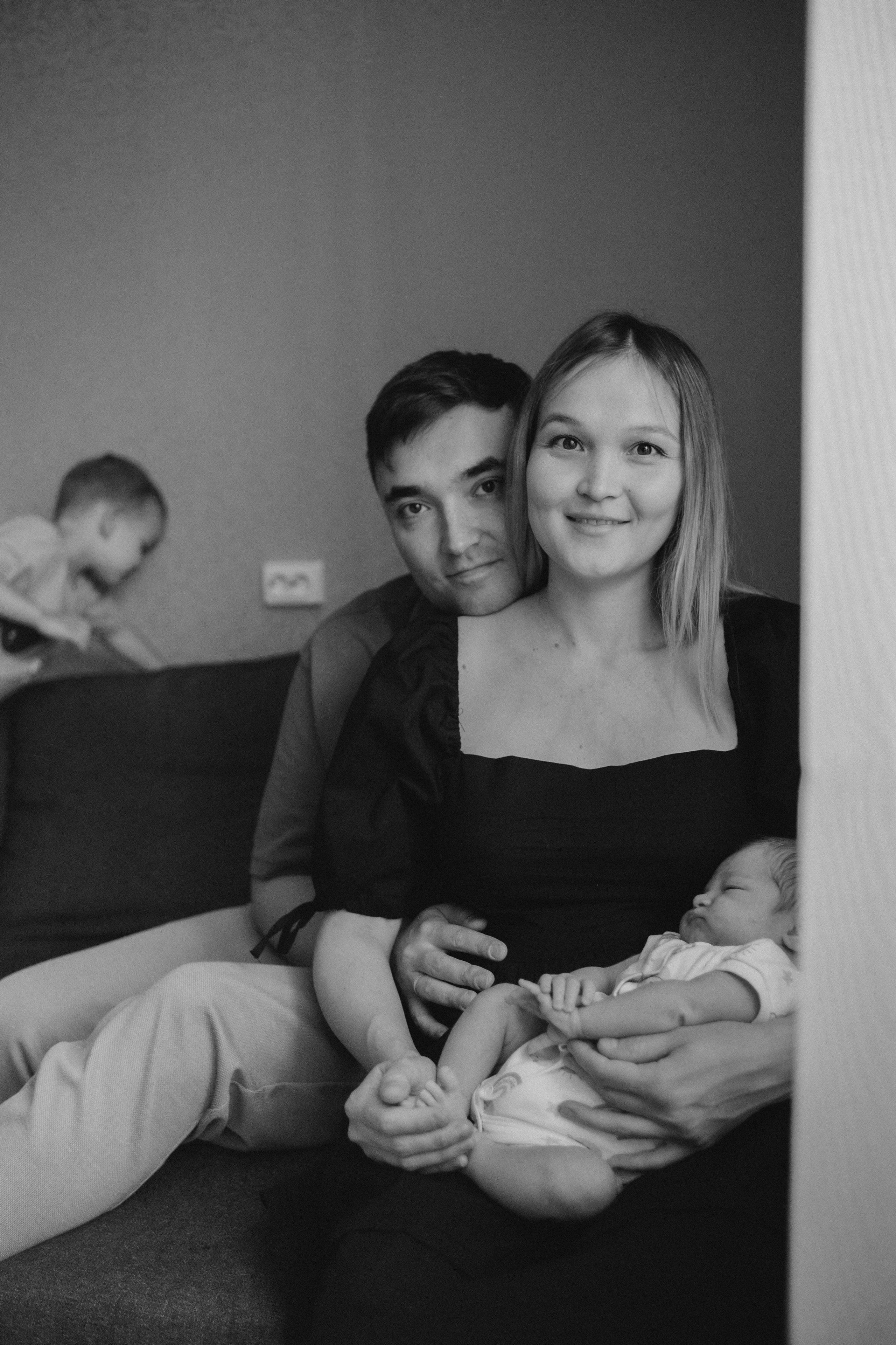 Маленький Булат и его семья. Семейный фотограф Уфа Головченко Анастасия