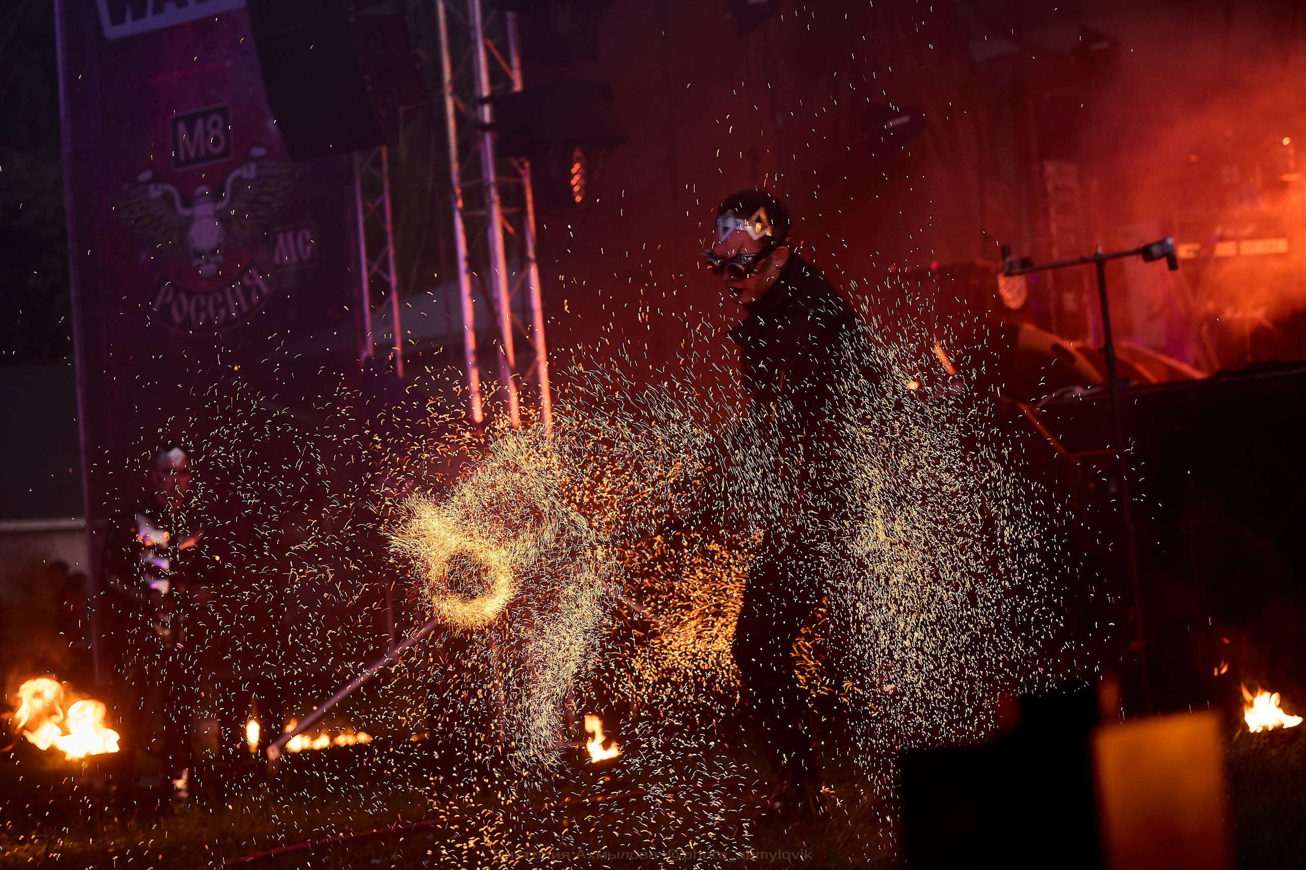 23.05.2026 FIRE SHOW на Rock on The Water. Виктория Ахмылова. Фотограф в Москве