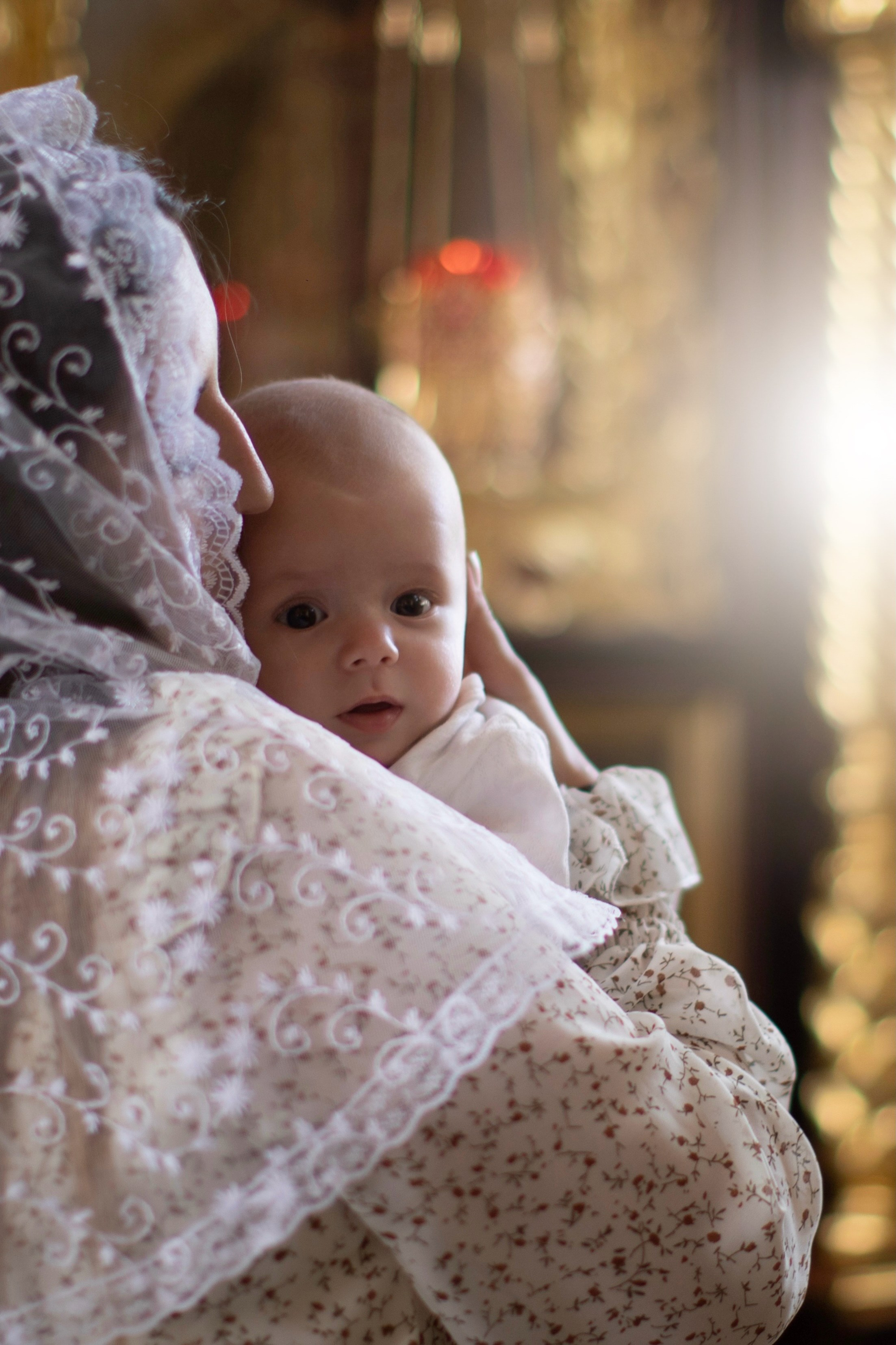 Таинство Крещения. Фотограф Лиана Артемова в Пензе