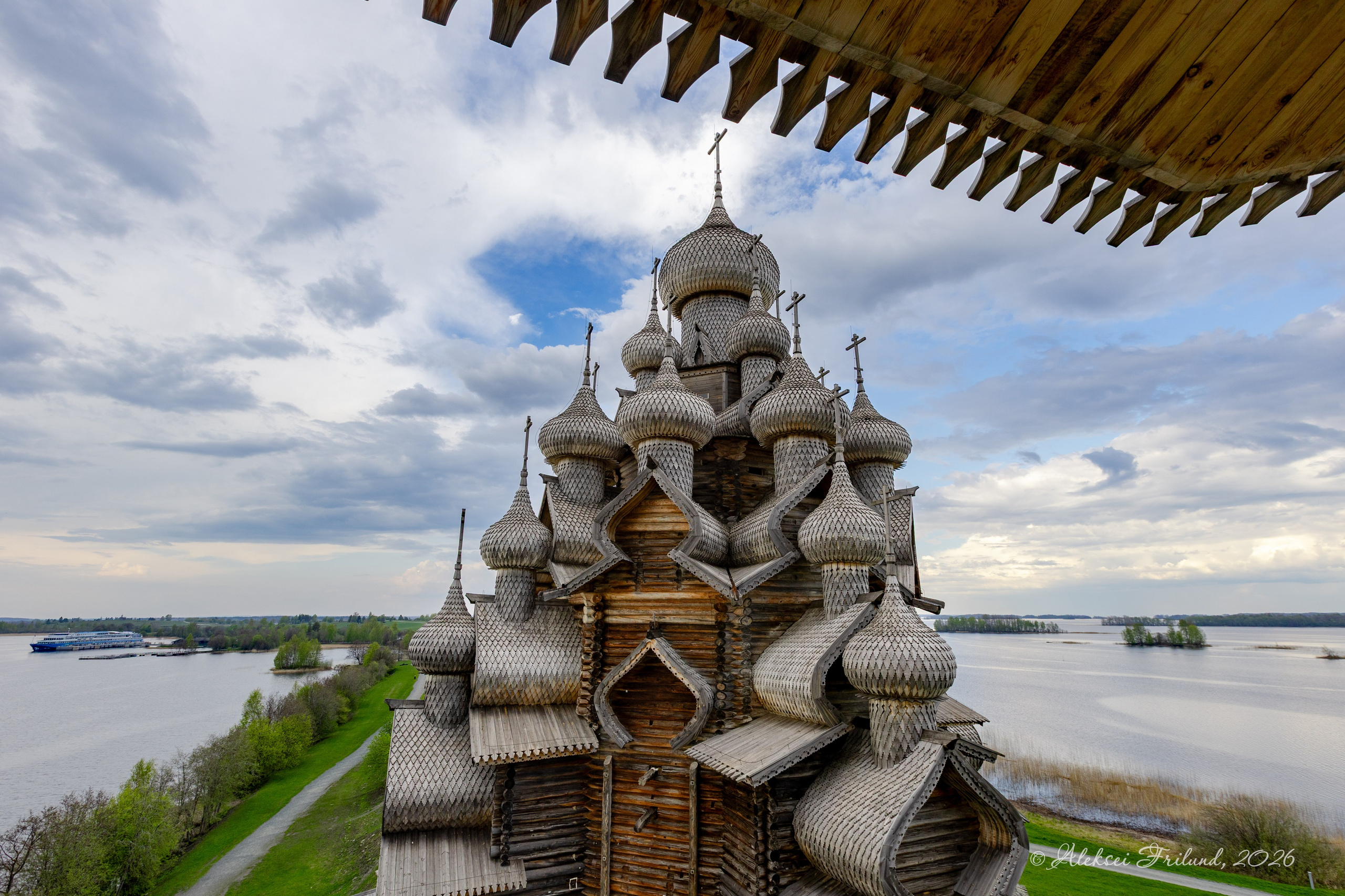 Музей-заповедник «Кижи». Аэросъемка. Фото и Видео в Карелии. Алексей Фрилунд