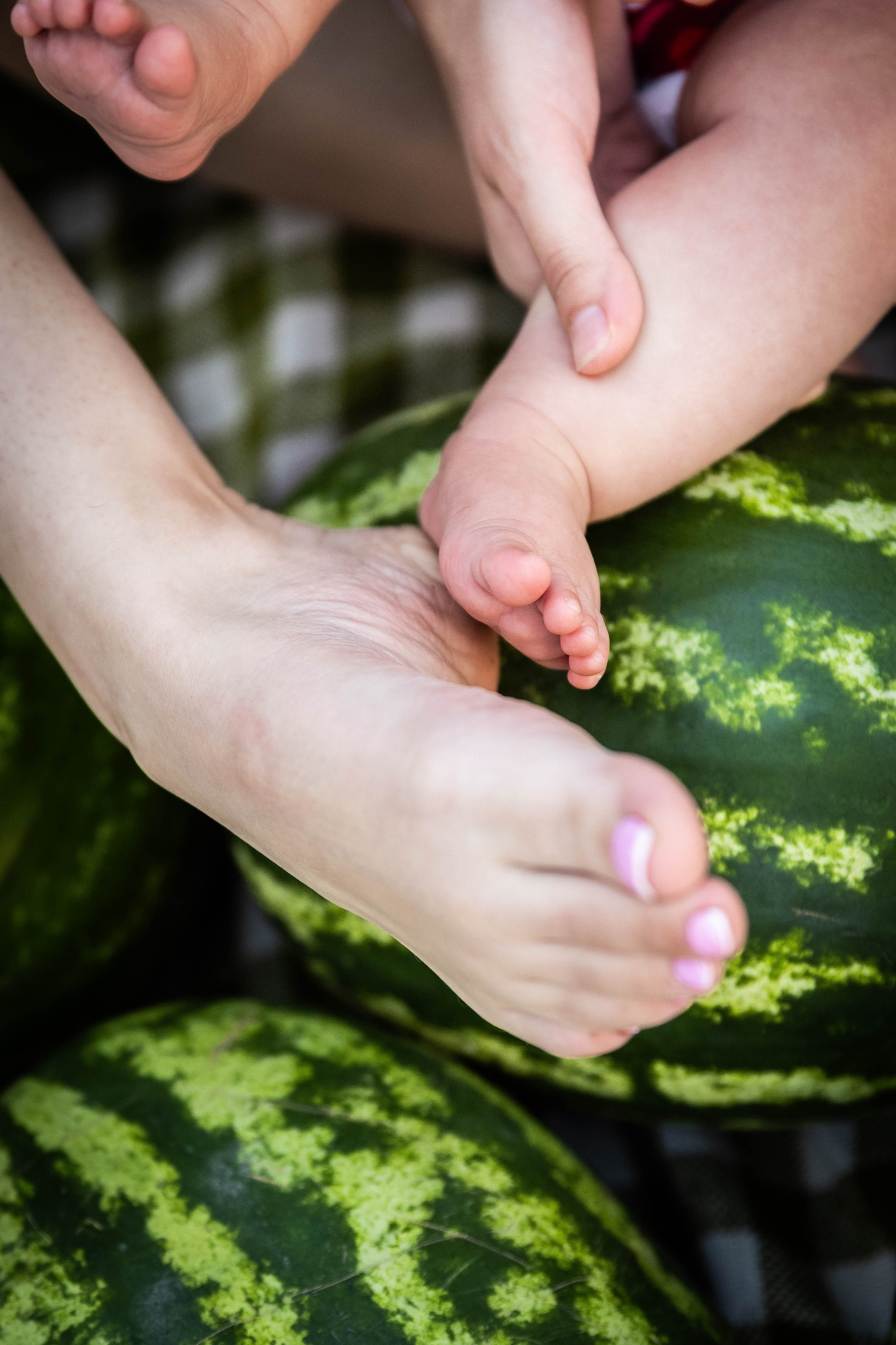 Анютка и арбузы. Фотограф-АниМалист Анна Абрамова