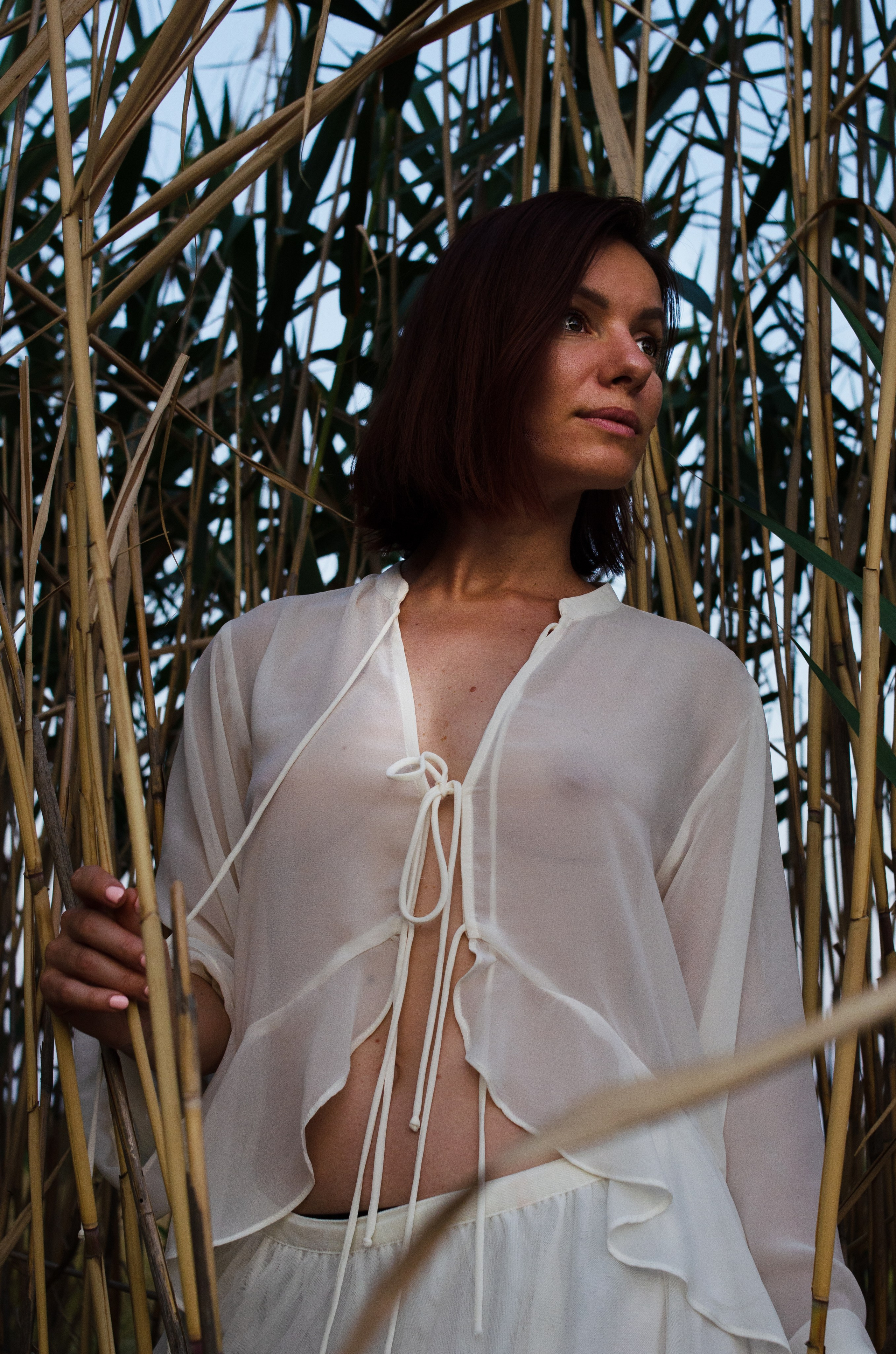 Нина. Камыши. Портретный фотограф в Краснодаре Юлия Кудряшова