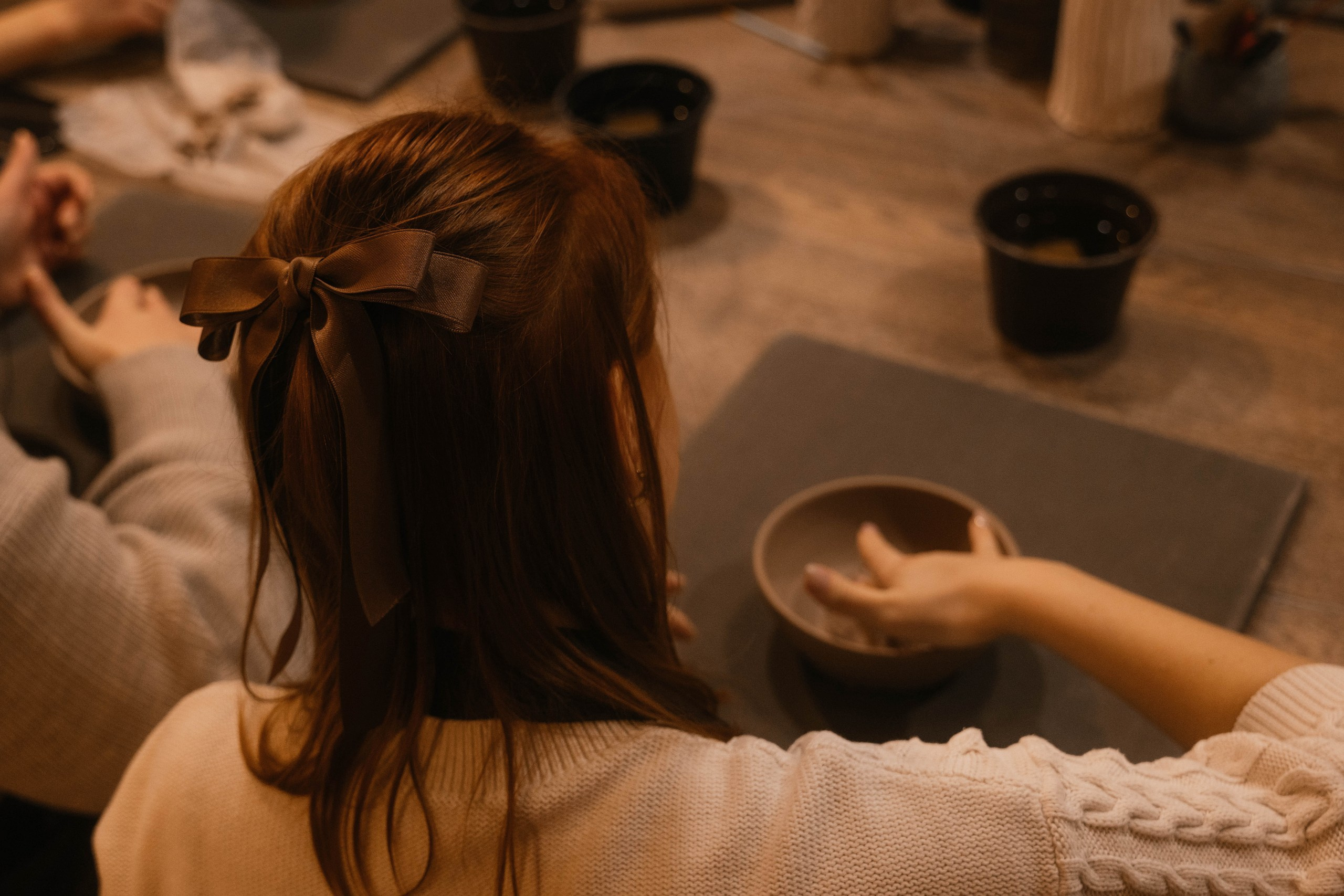 День рождения в гончарной мастерской. Свадебный, семейный фотограф в Рязани Лена Брант