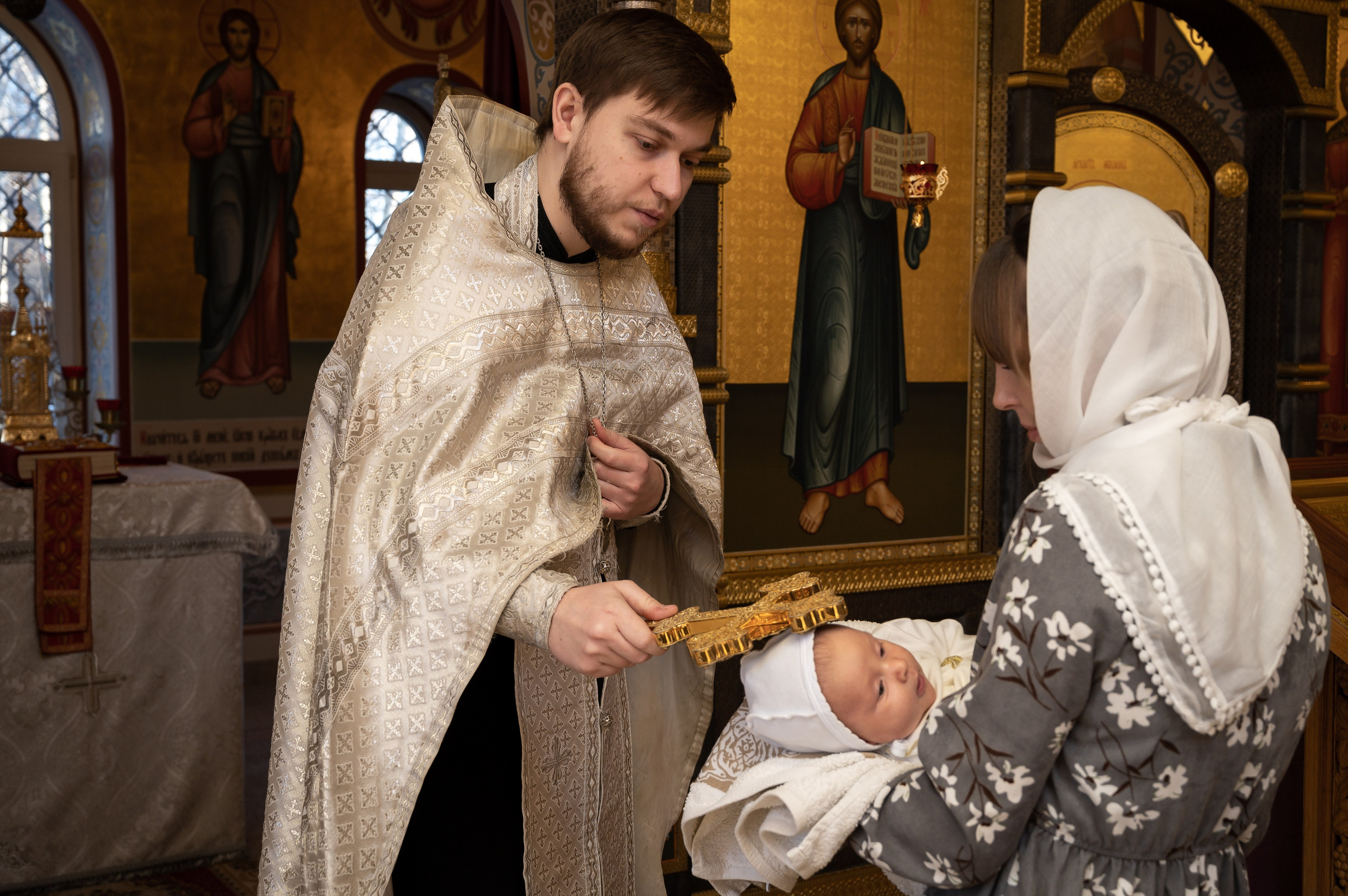 Крещение. Семейный и детский фотограф Подольск Наталья Шаляпина