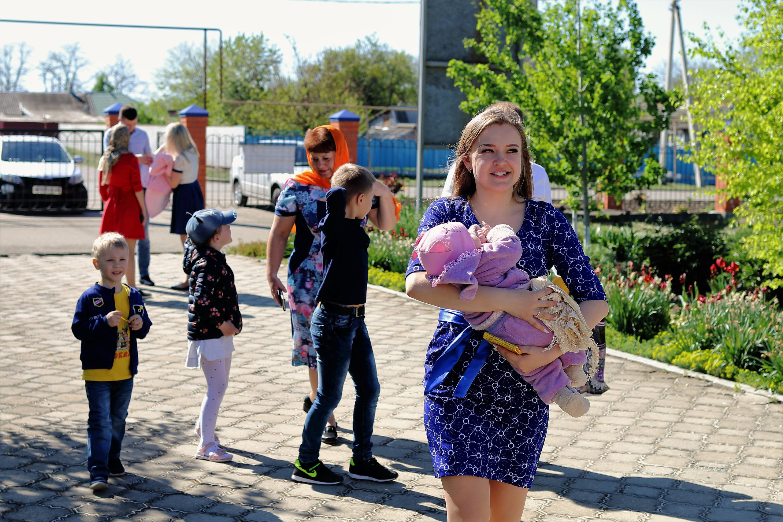 Крещение Юли. Главная