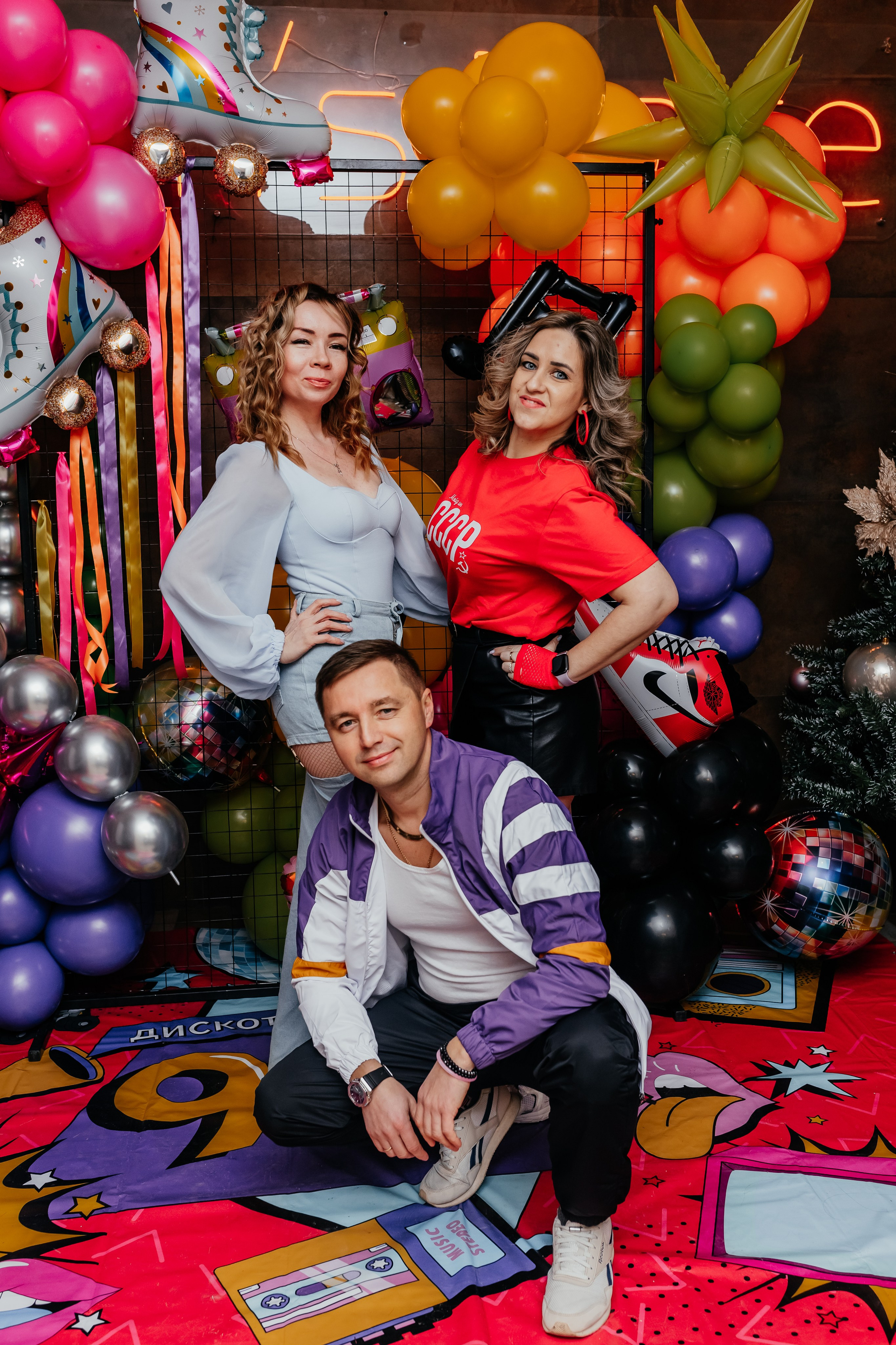 Корпоратив 90е. Семейный и домашний фотограф в Москве и МО Королева Валерия