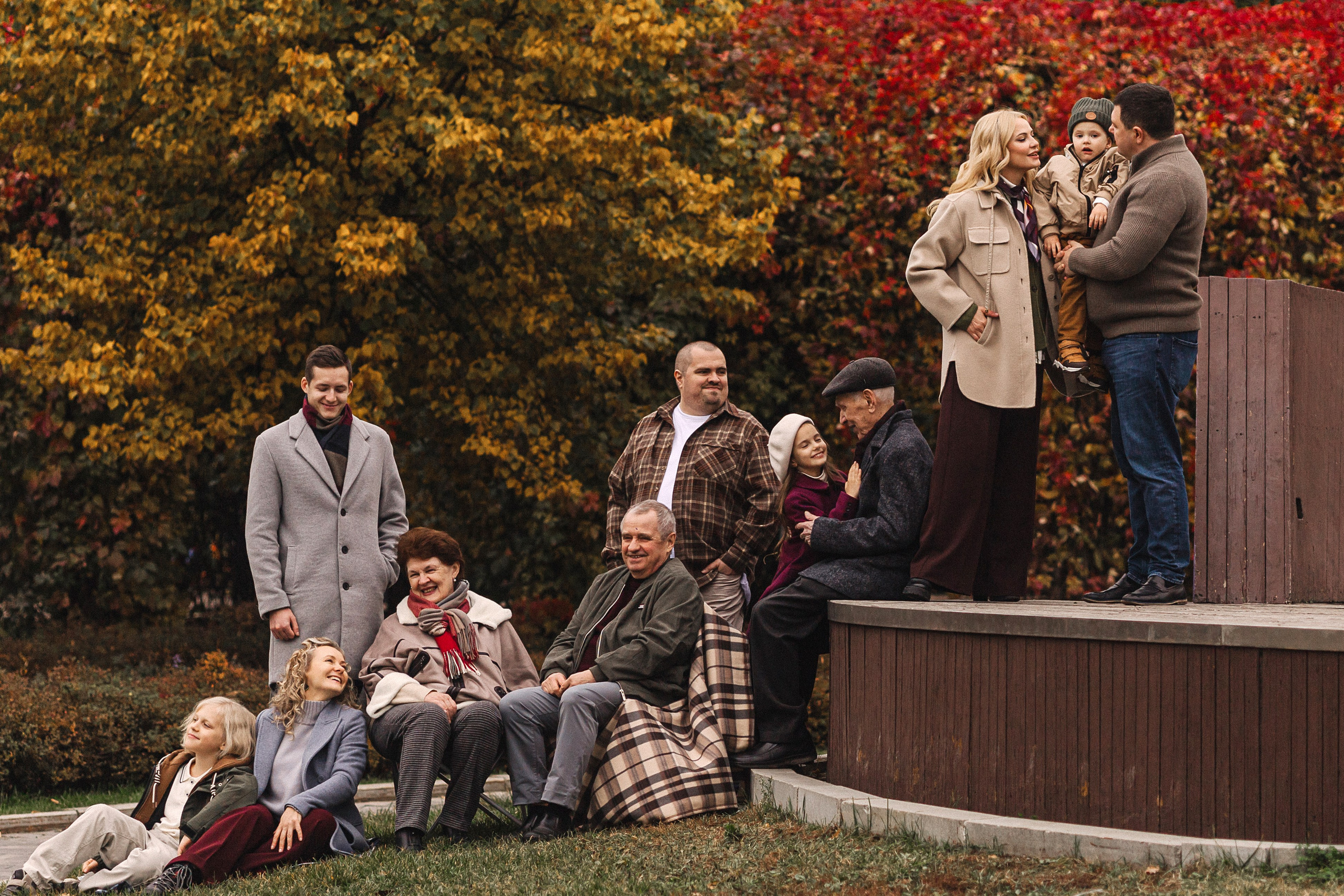 Большая семья. Женский, семейный и детский фотограф Москва Черешнева Злата