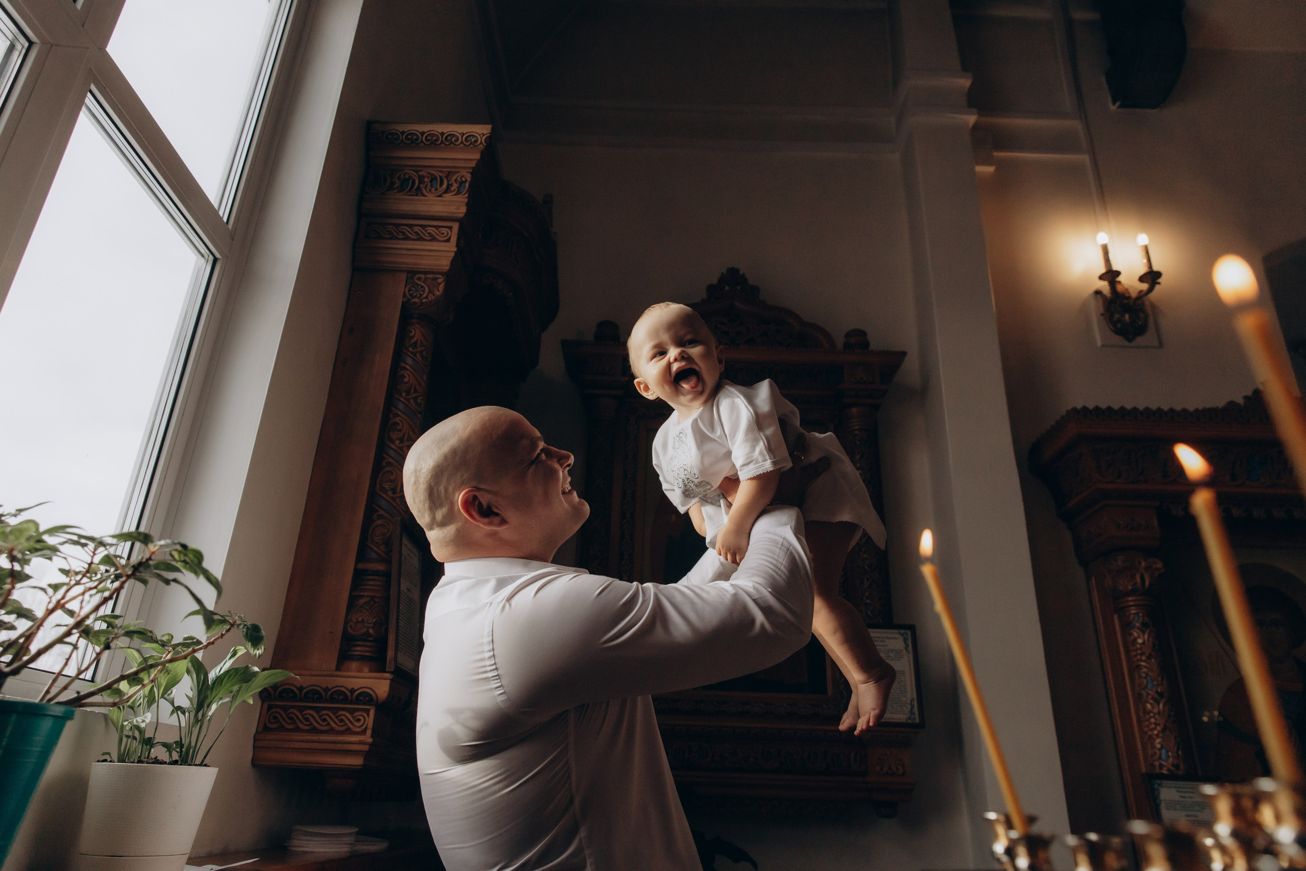 Таинство Крещения. Северная церковь. Фотограф Новый Уренгой I Ньюборн I Фотограф материнства I ЯНАО