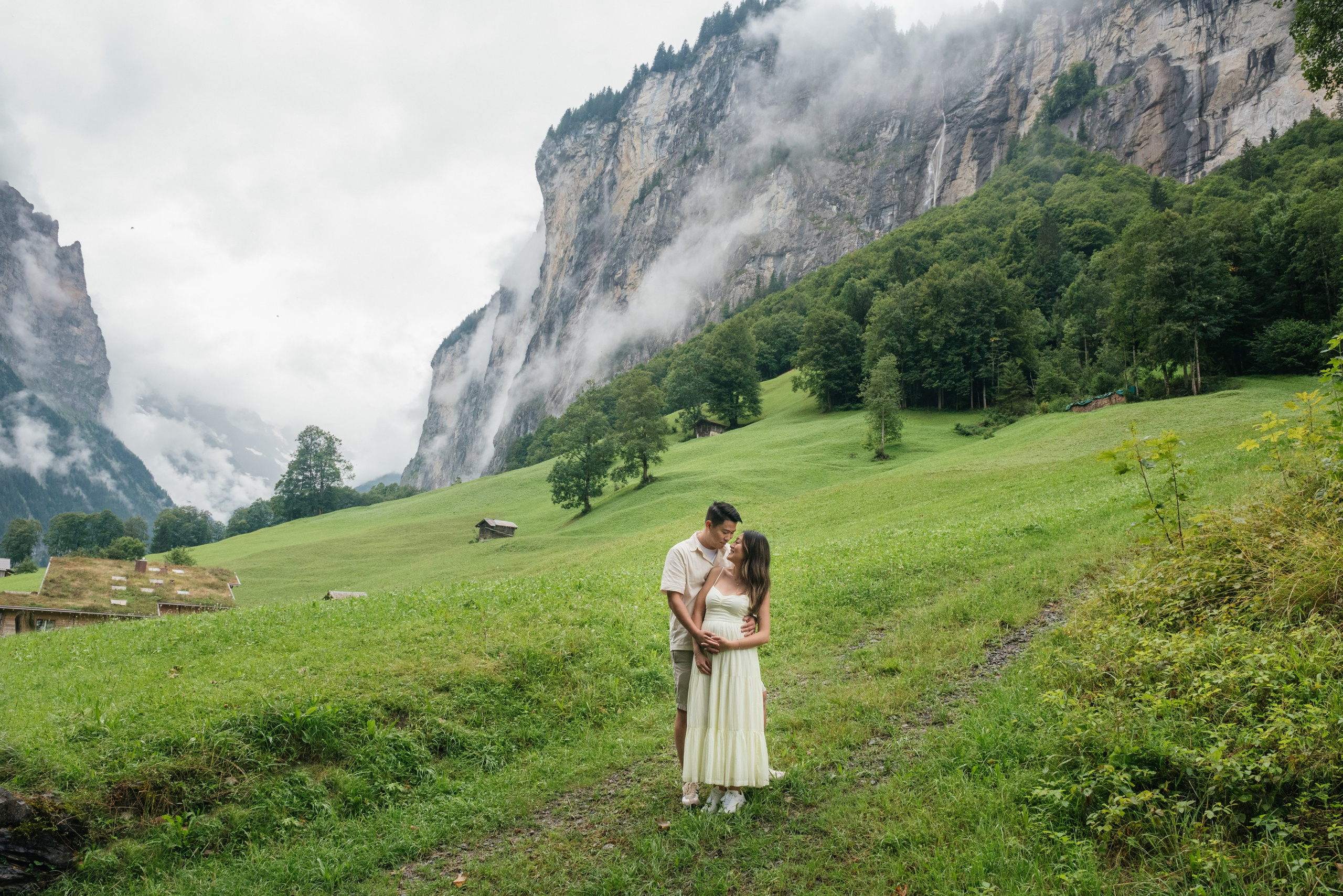 Peggy and Michael (pregnancy). Photographer in Switzerland and Europe Anna Alekseenko