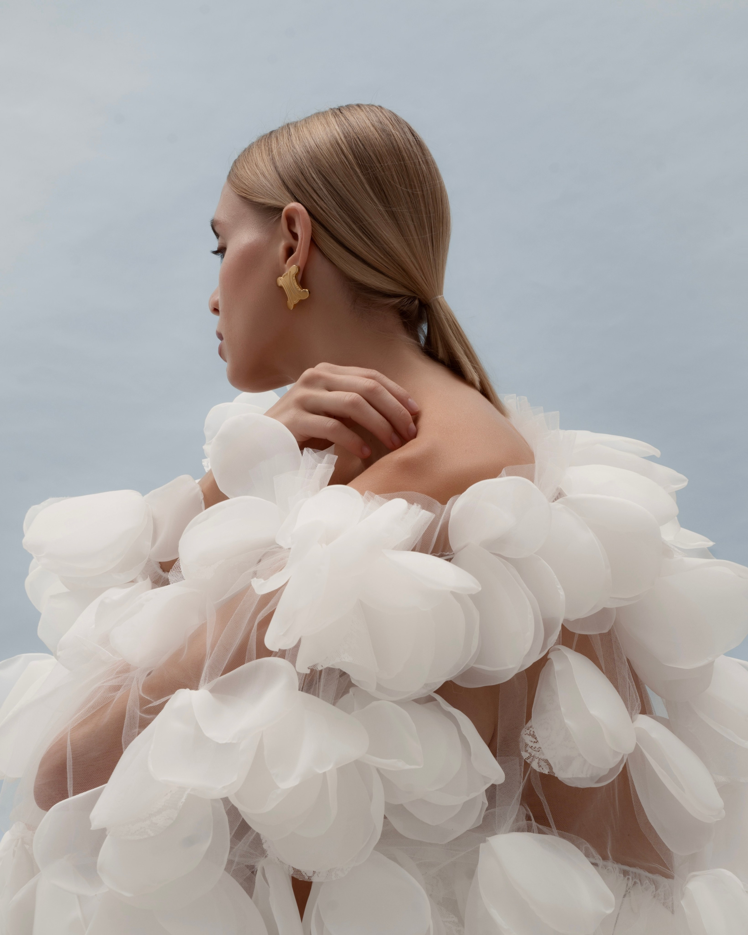 Воздушная съемка для Марии на голубом фоне. Shakhveledova.ru