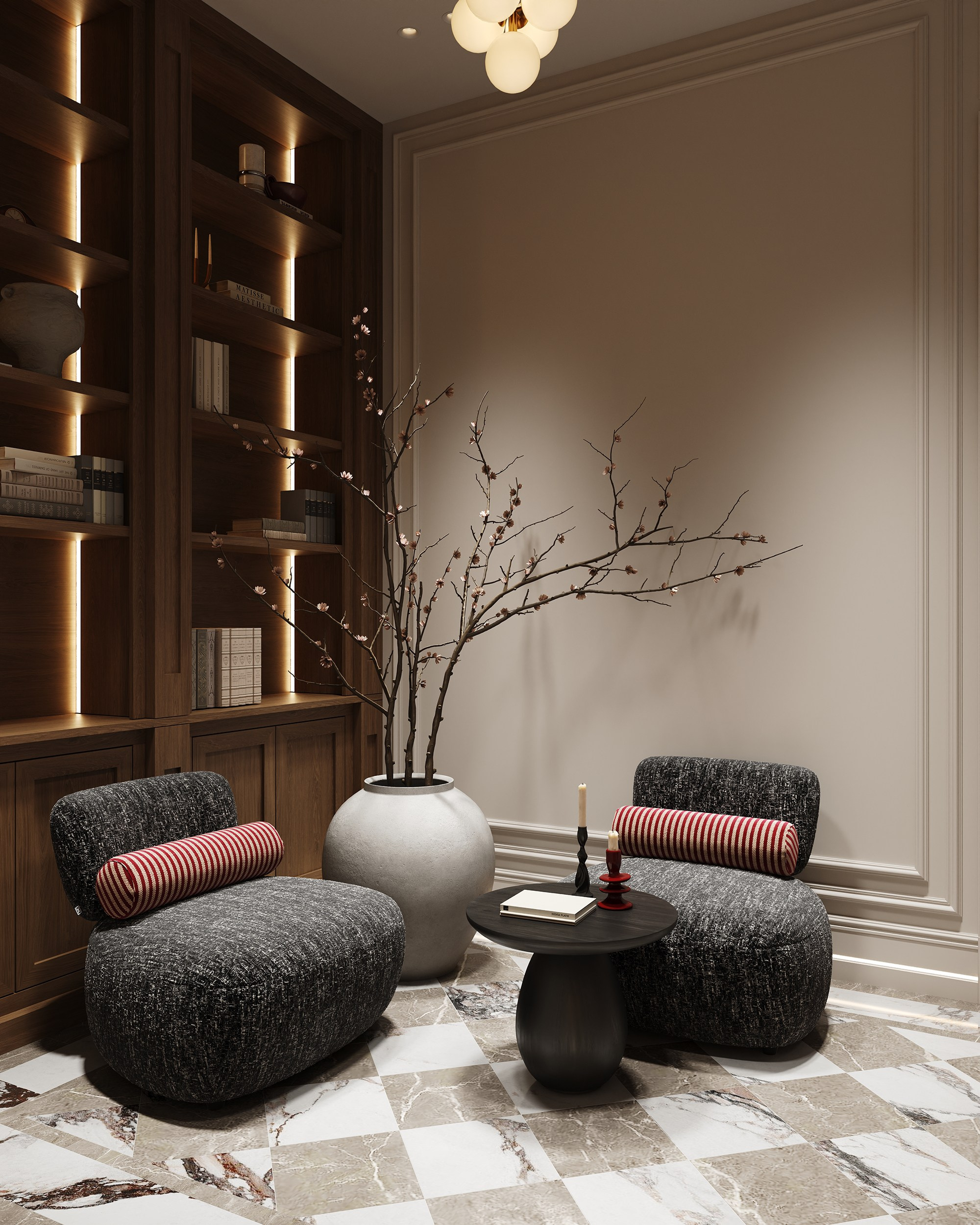 Прихожая «Минина». 3D визуализация интерьера Надежда Соколова