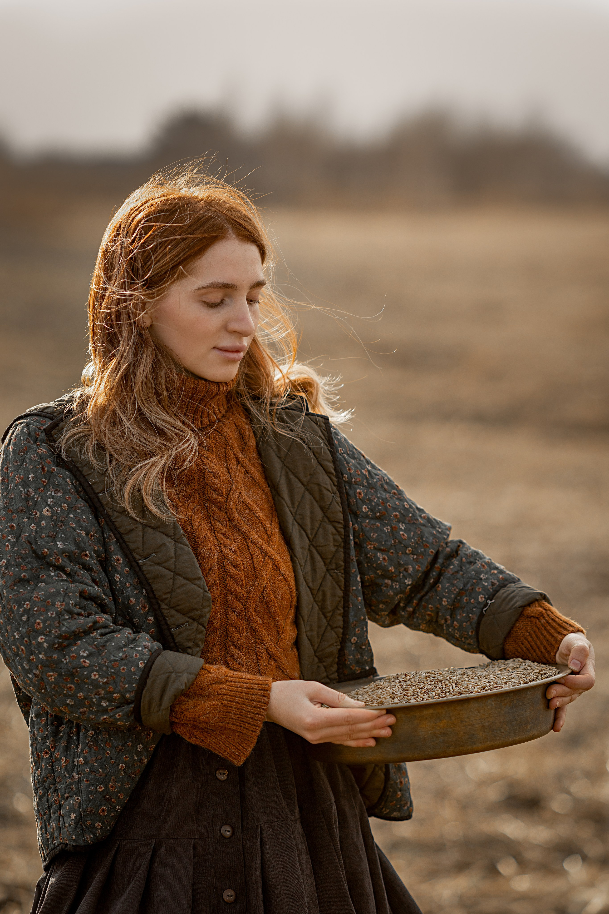 Диана и барашки. Детский и семейный фотограф в Красноярске Елена Коровкина