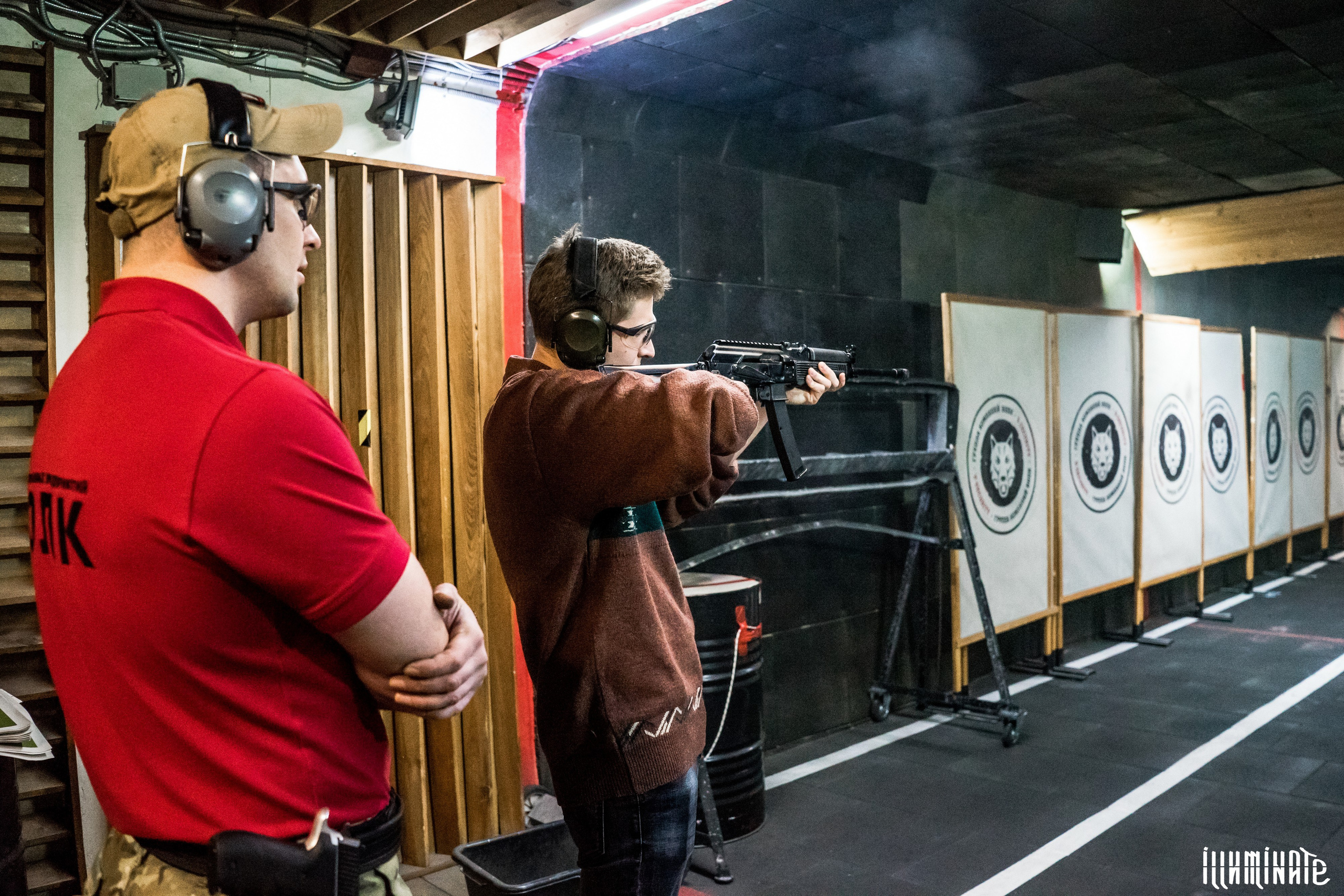 Стрелковый клуб ВОЛК. Фотограф в Воронеже Ольга Космодемьянская