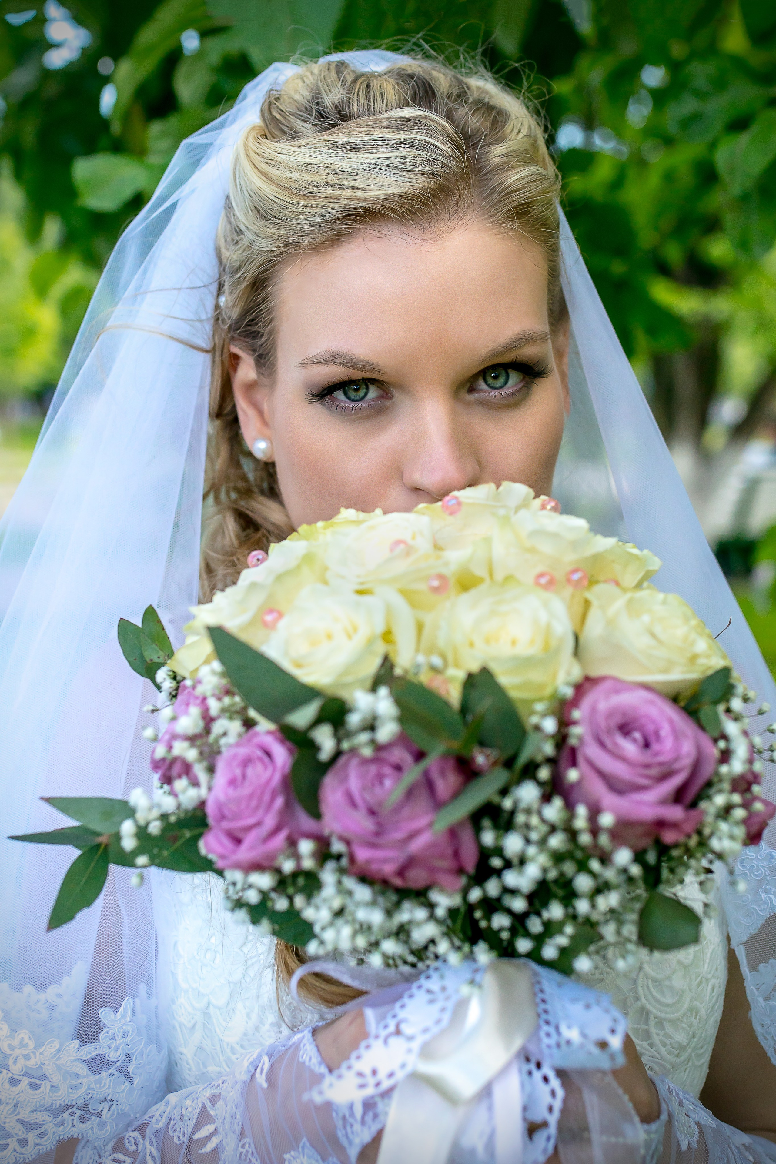 Свадебная прогулка в усадьбе Кусково. Фотограф Владимир Артамонов