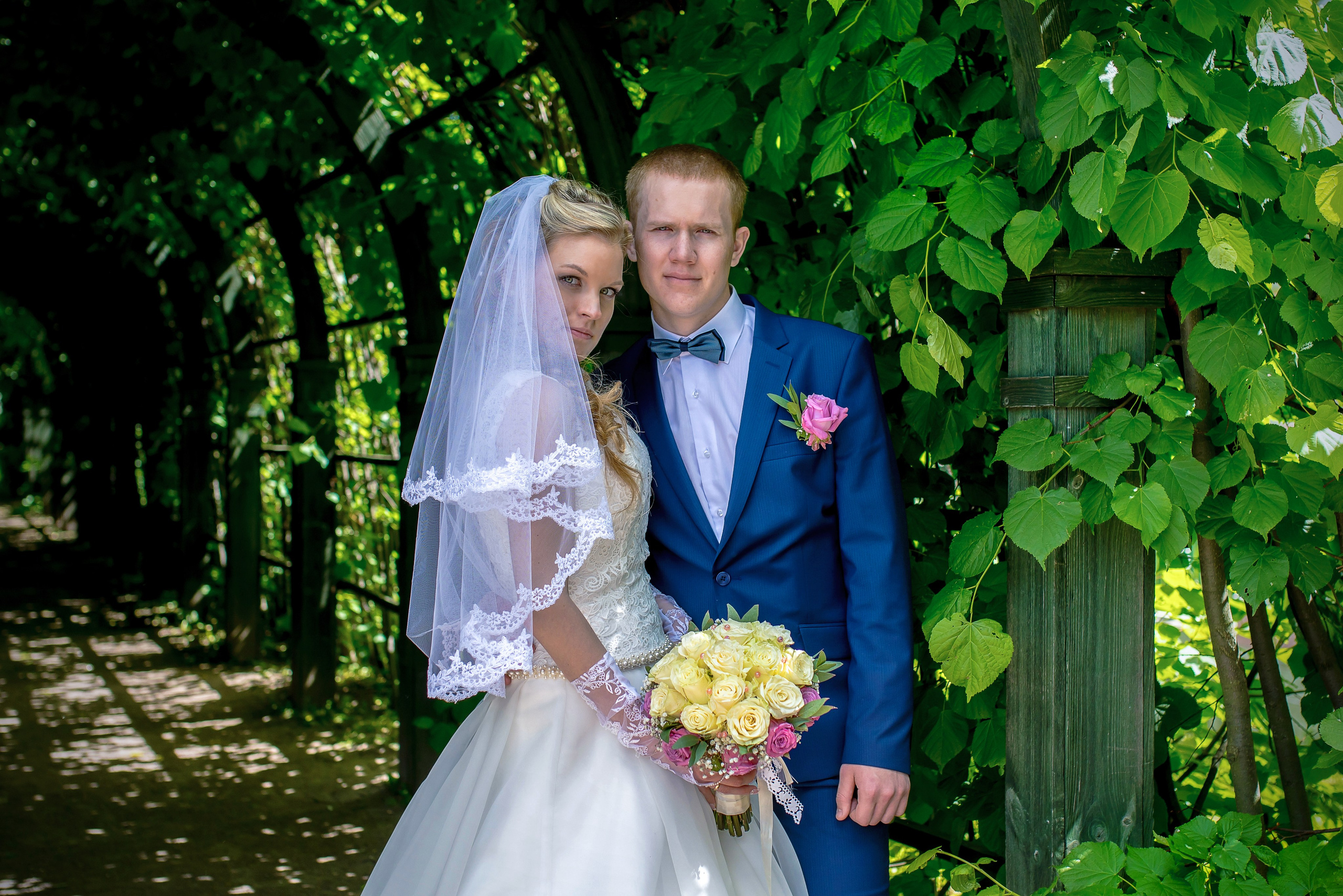 свадьба на природе