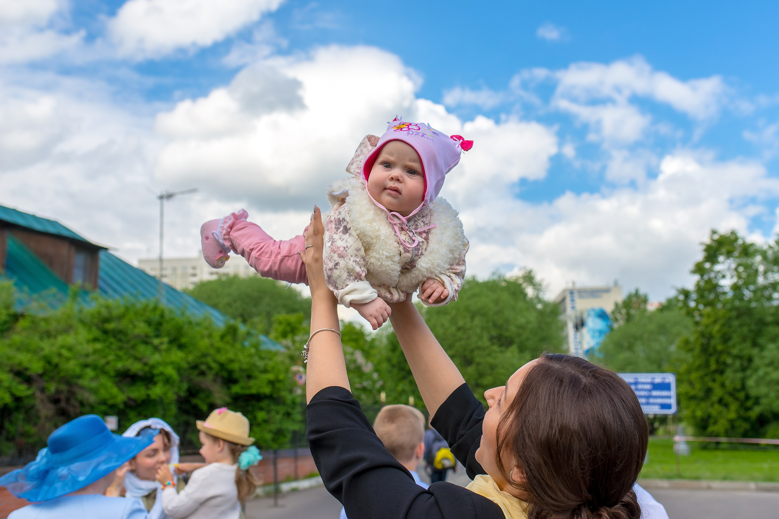 Крещение в Тропарёво. Фотограф Владимир Артамонов