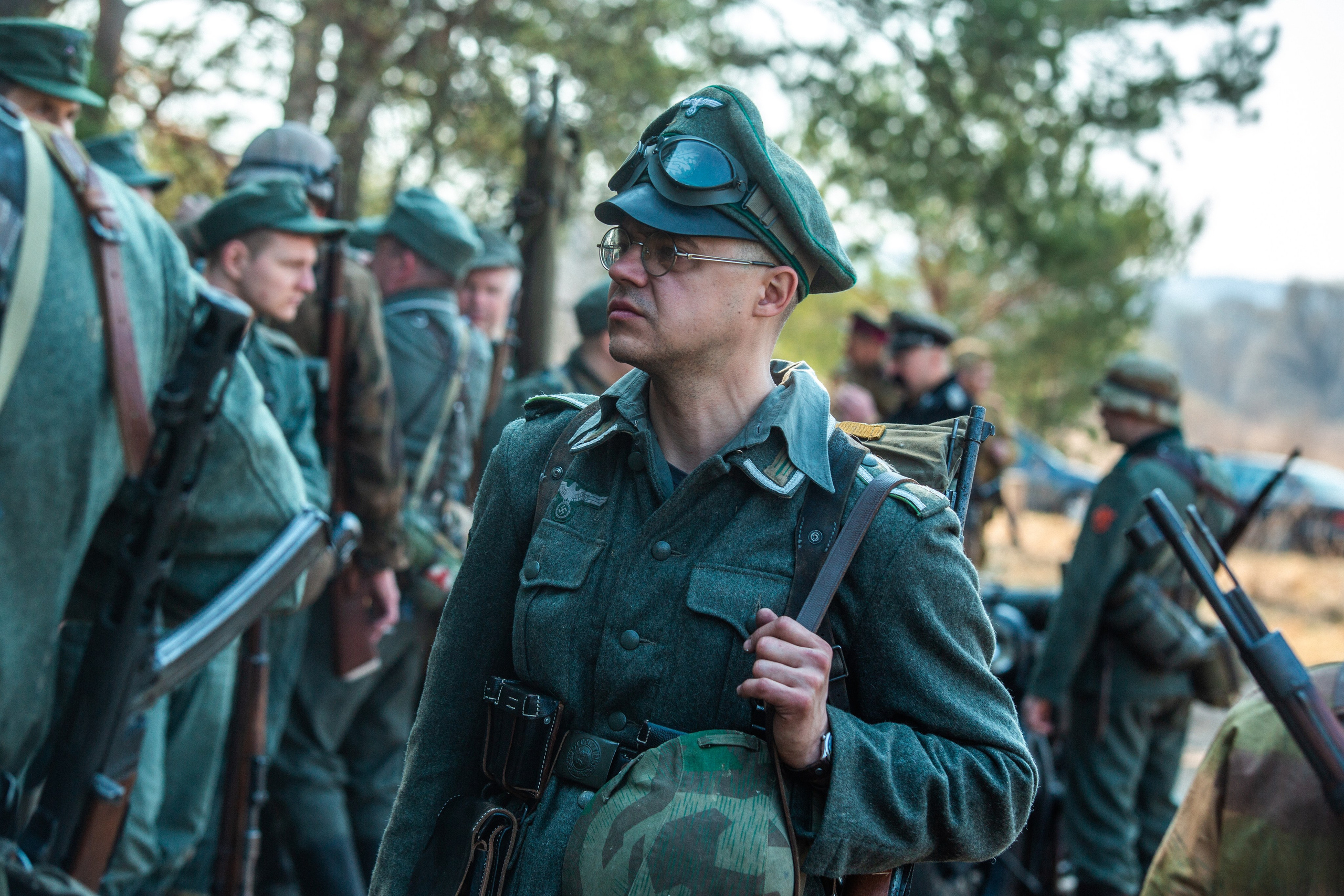 РЕКОНСТРУКЦИЯ БОЯ — ВОВ — БИТВА ЗА ГОРОД. Профессиональный фотограф в Мценске и Орловской области