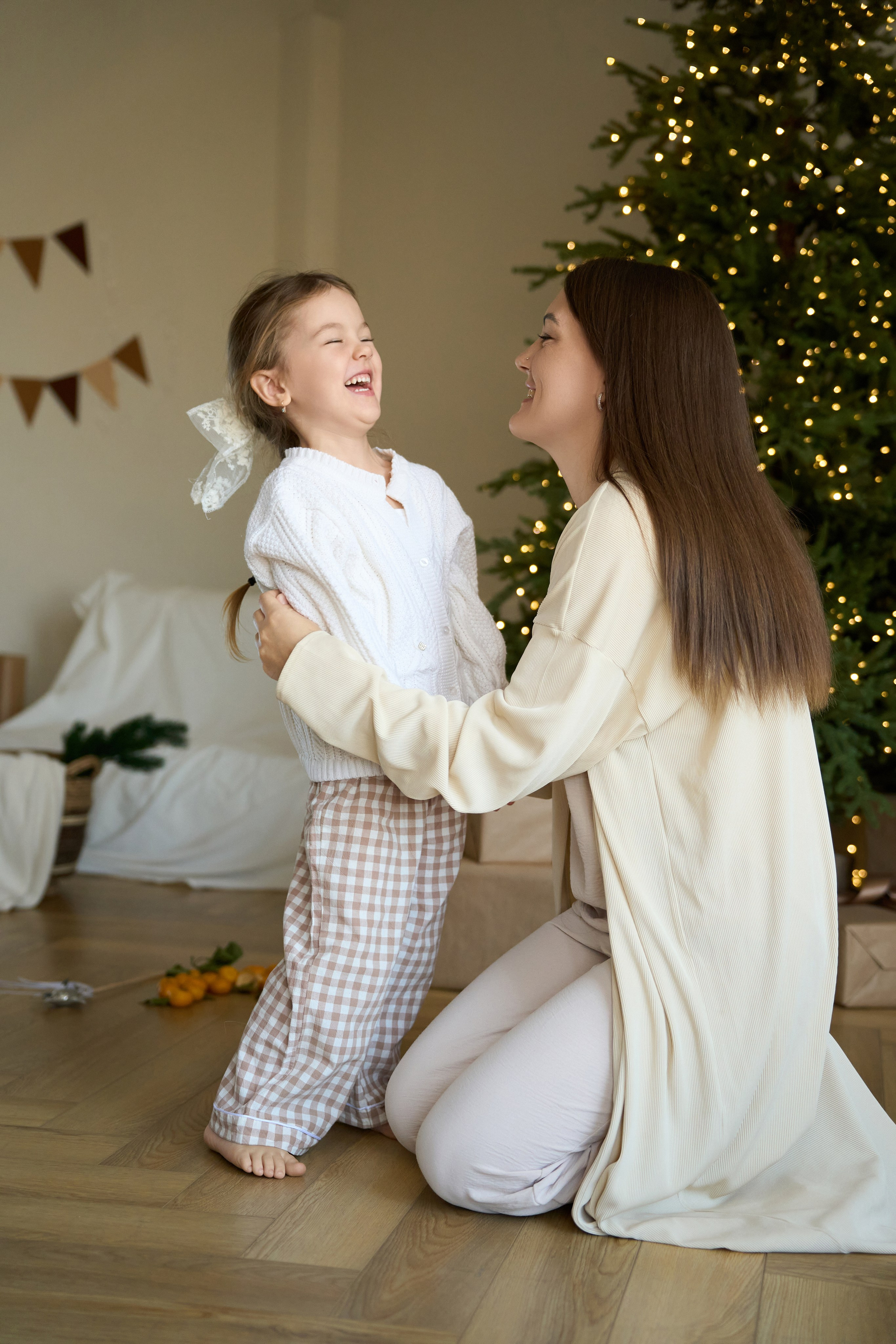 Дина и Есения Новогодняя история. Фотограф из Владивостока Юлия Черепова